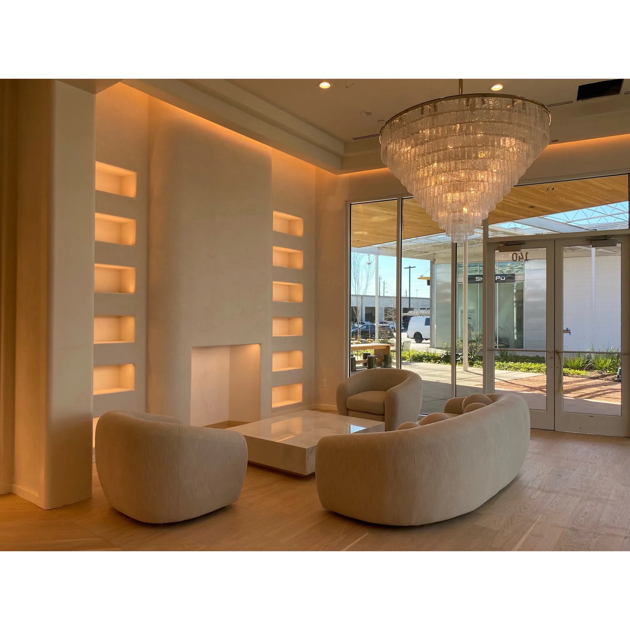 Giovanni Grande Round Murano Glass Chandelier LT-17434 - Italian Concept -