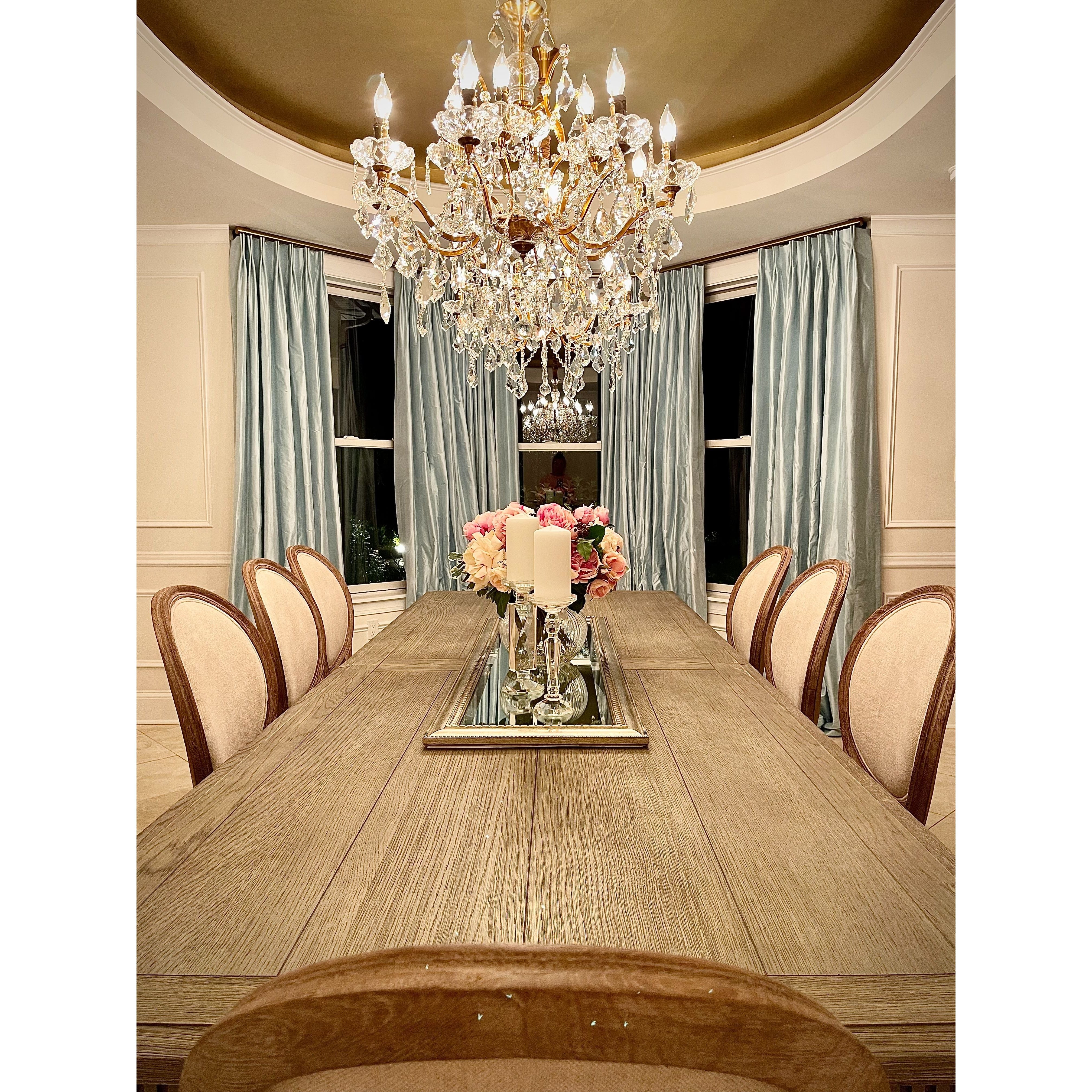 12 Light Maria Theresa Crystal Chandelier - Italian Concept -