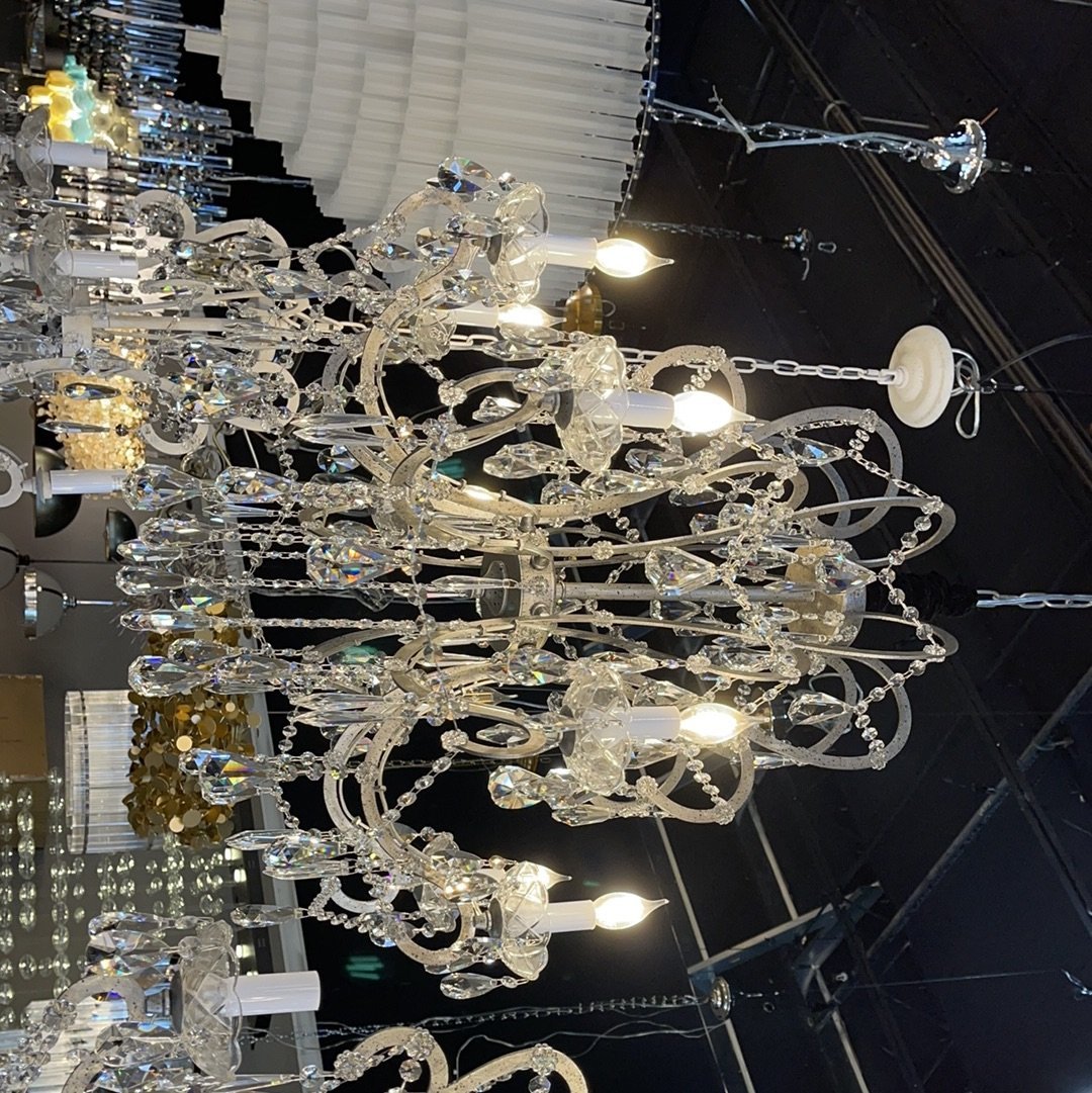 Anabelle Rococo Crystal Chandelier - Italian Concept -