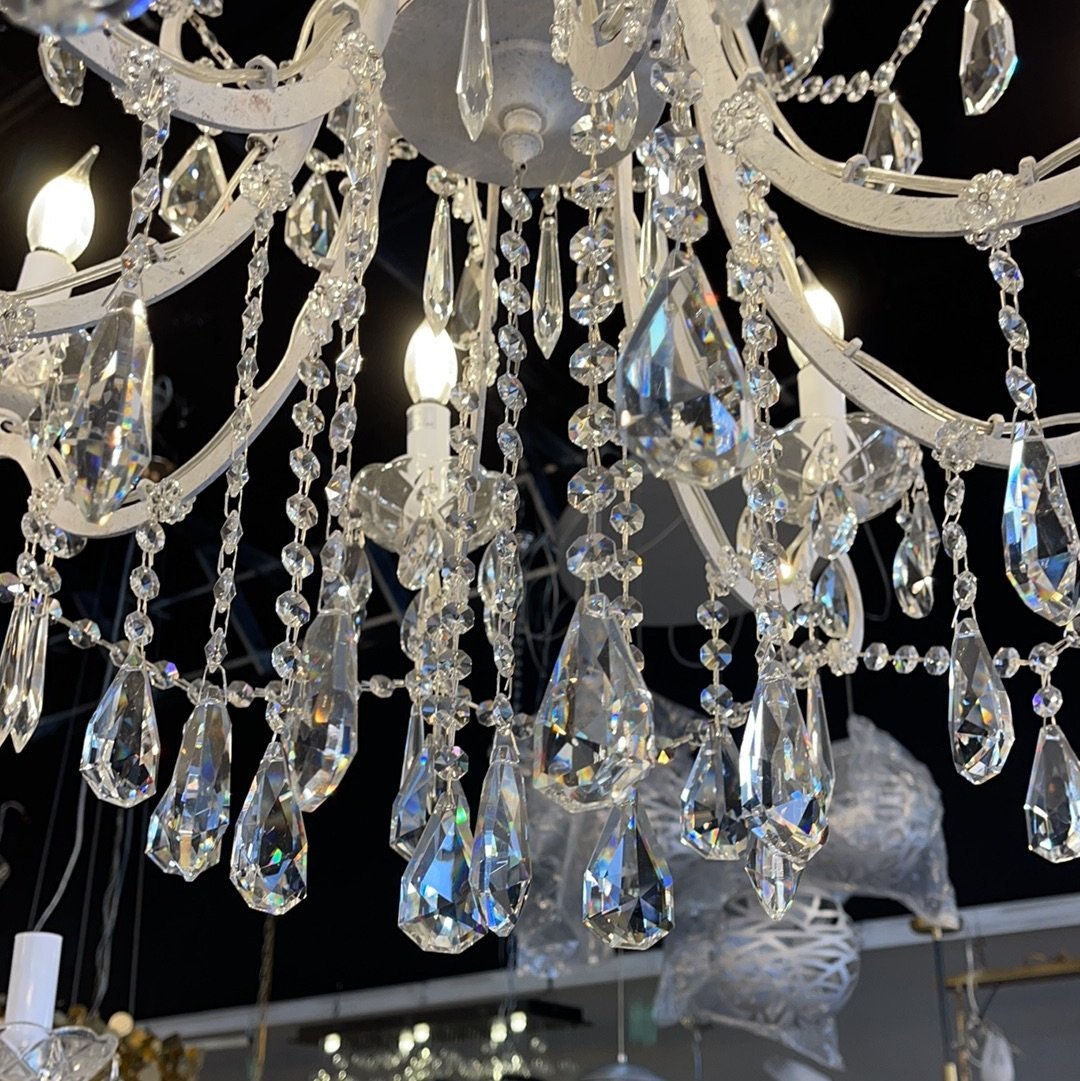 Anabelle Rococo Crystal Chandelier - Italian Concept -