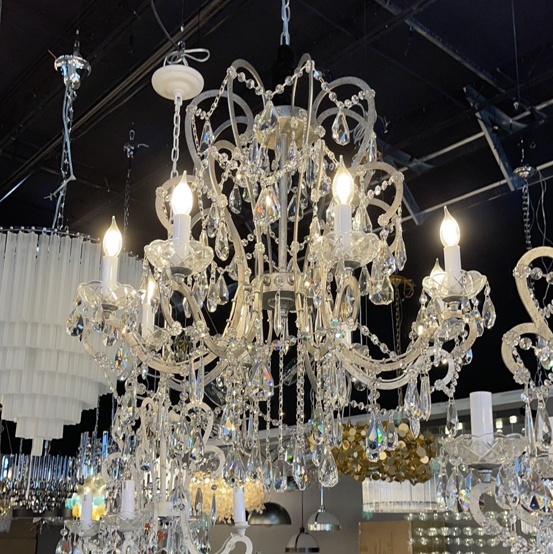 Anabelle Rococo Crystal Chandelier - Italian Concept -