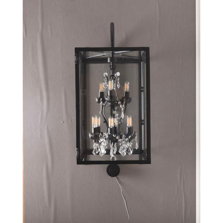 Outdoor Sconce Large Rococo Crystal Chandelier - Chandelier