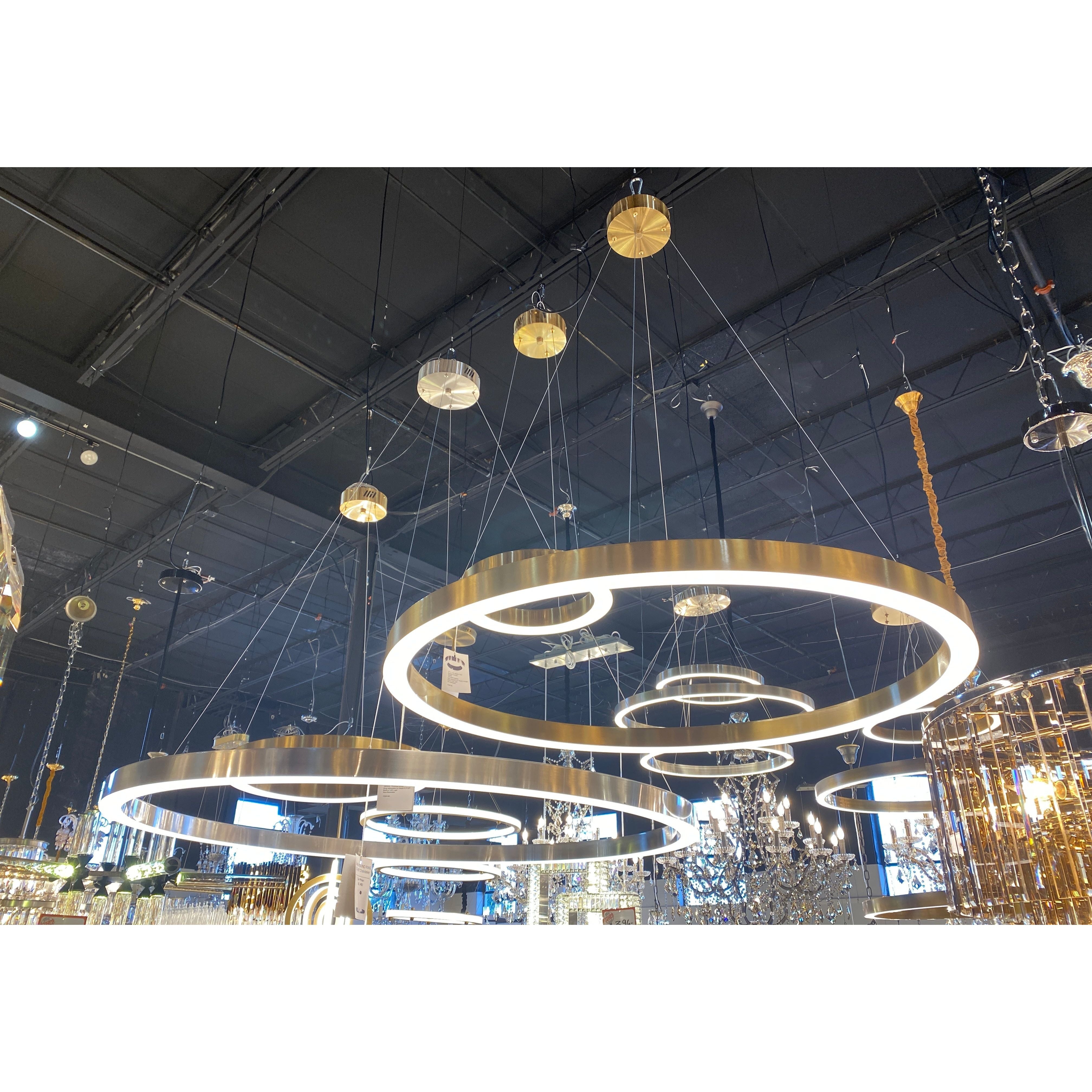 Liana Round Ring LED Chandelier - Italian Concept