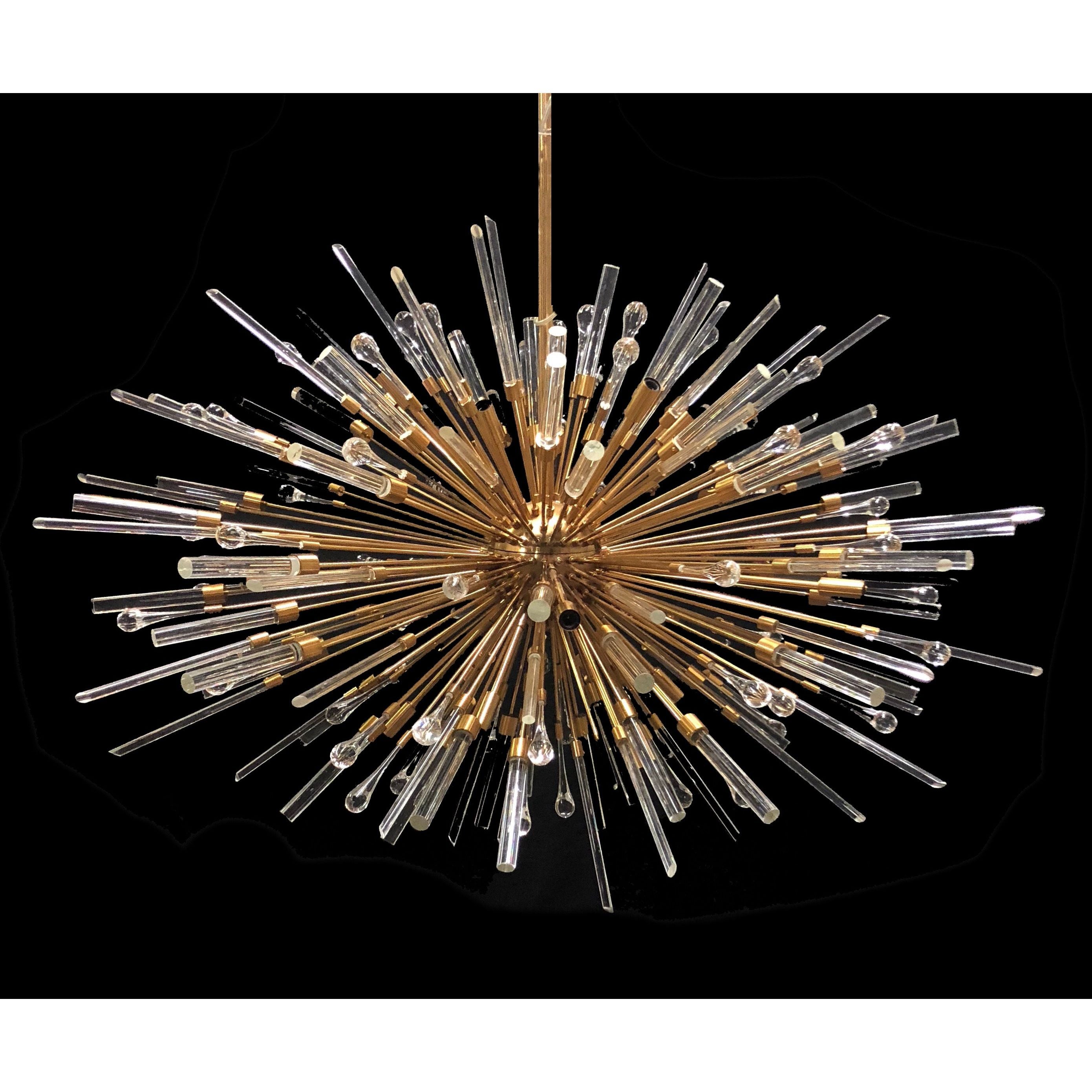 Aisar Sputnik Stardust Starburst Chandelier - Italian Concept