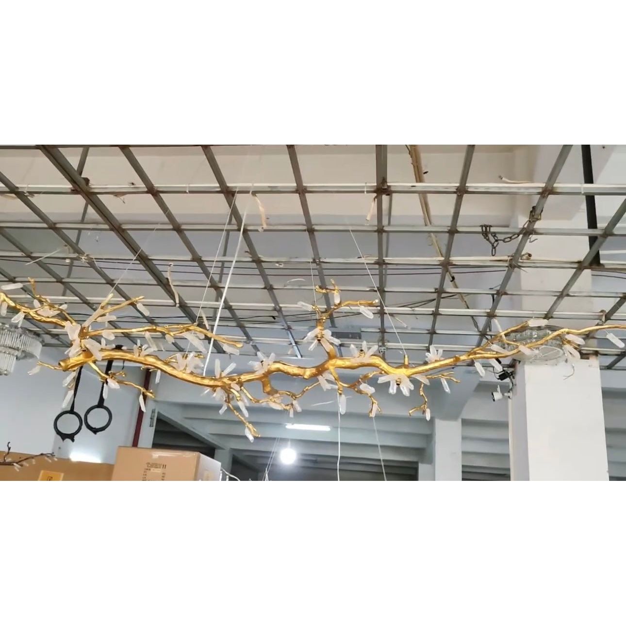 Cherry Blossom Branching Tree Chandelier - Italian Concept