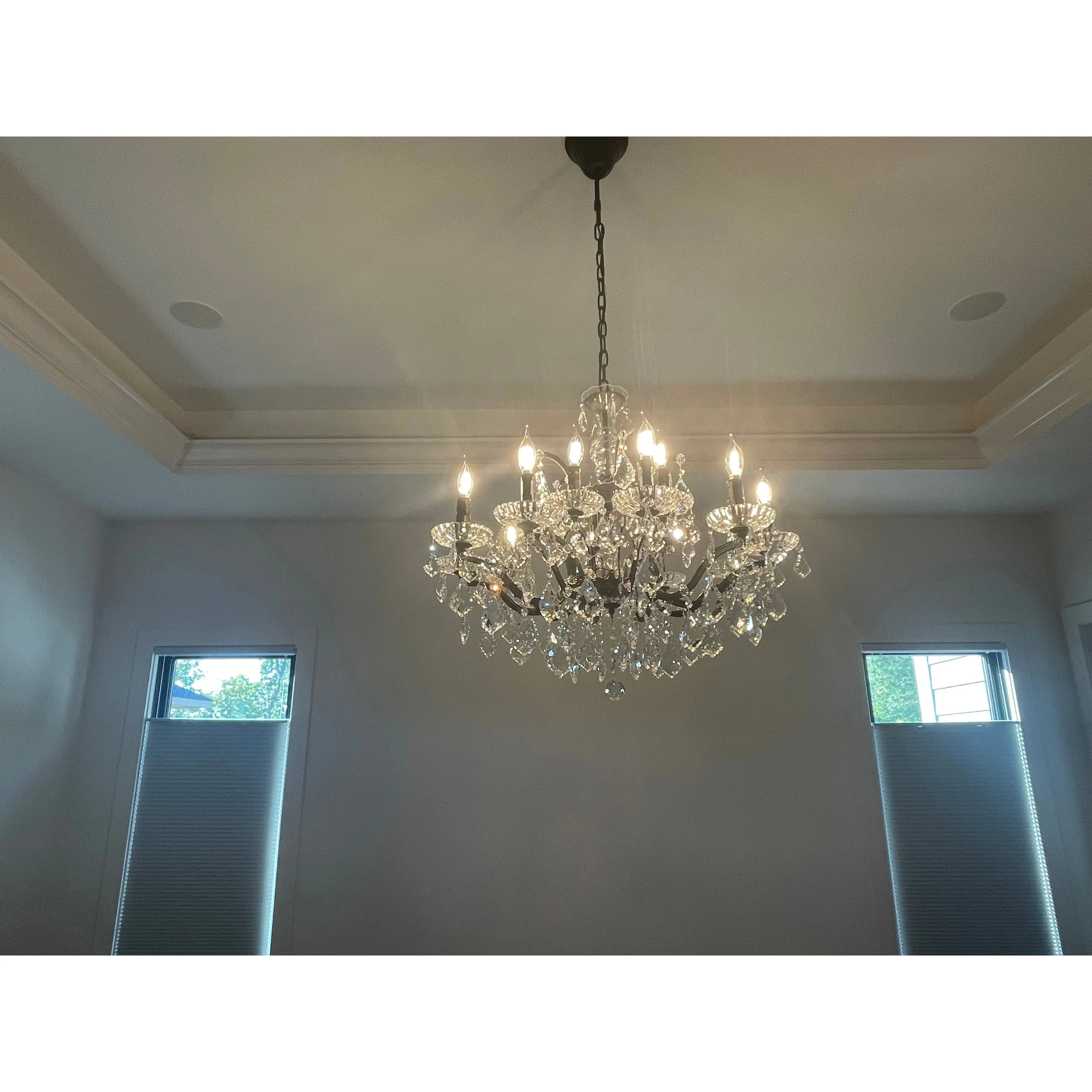 15 Light Rococo Maria Theresa Crystal Chandelier - Italian Concept