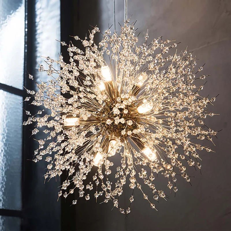 Mila Dandelion Sputnik Starburst Chandelier - Italian Concept -