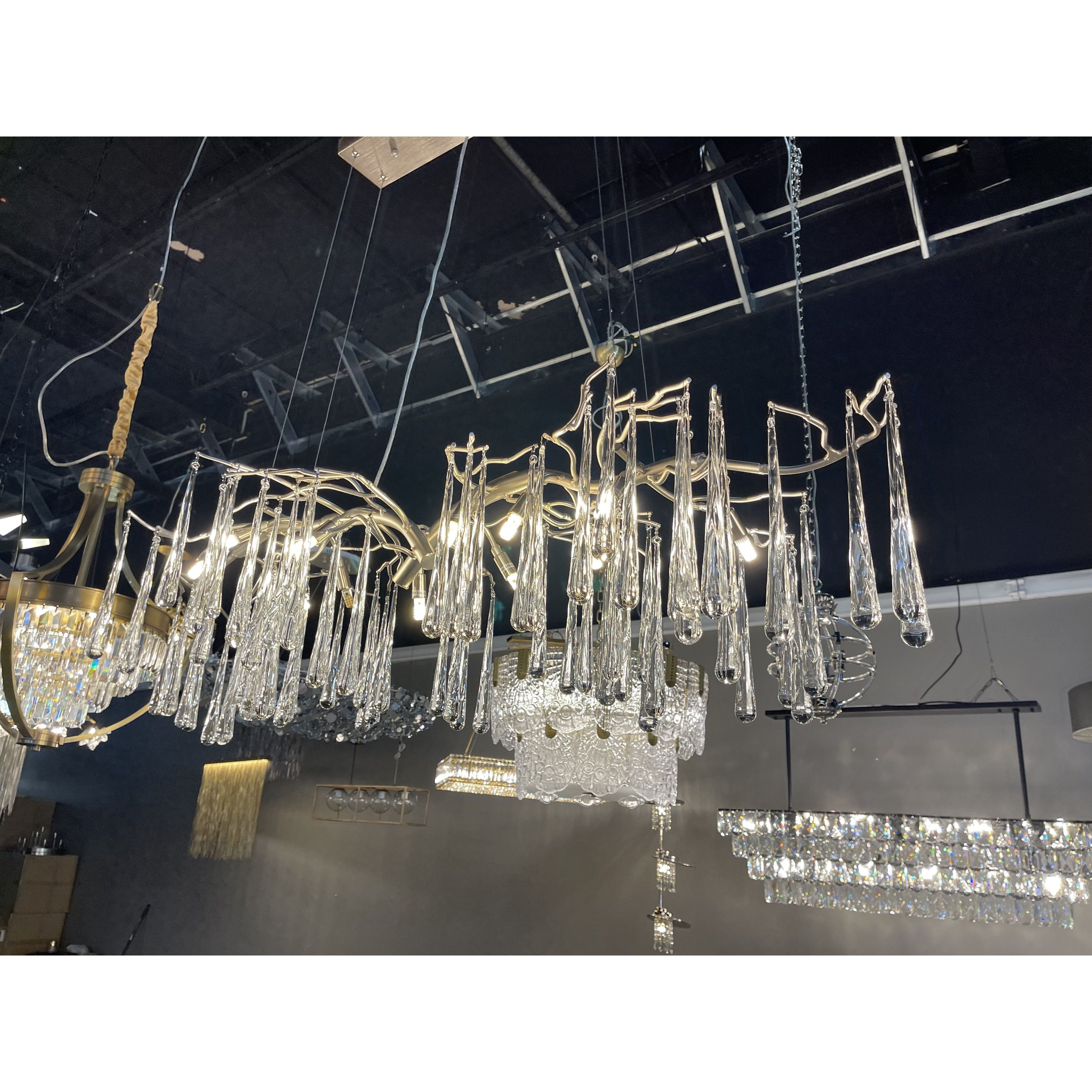 Lukas Linear Organic Branching Chandelier - Italian Concept