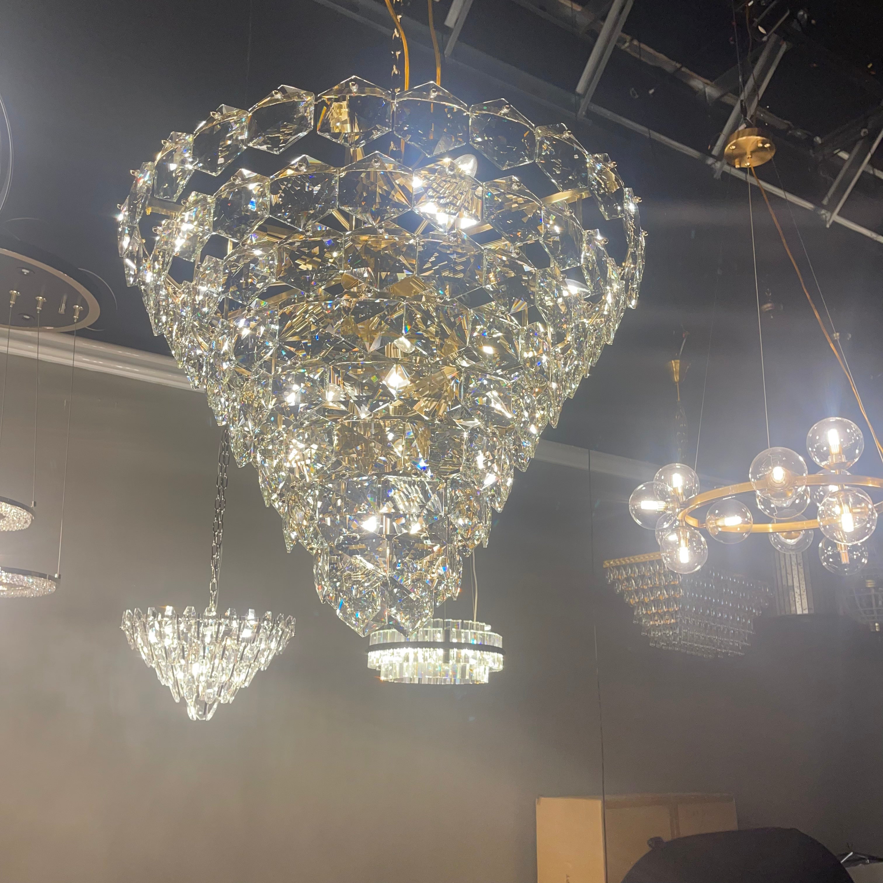 Gallerie Star 5-tier Crystal Chandelier - Italian Concept