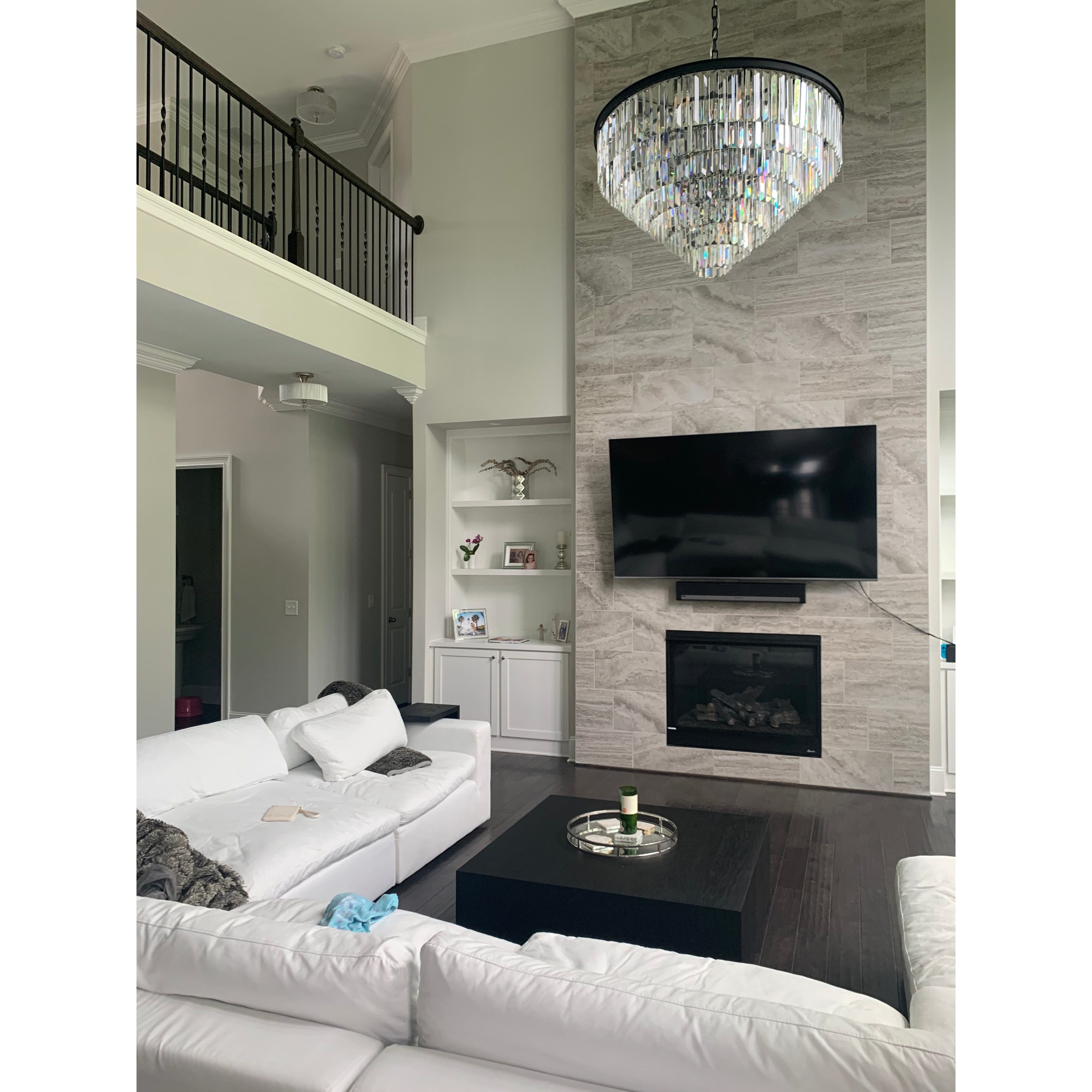7-Tier Odeon Crystal Fringe Chandelier - Italian Concept -
