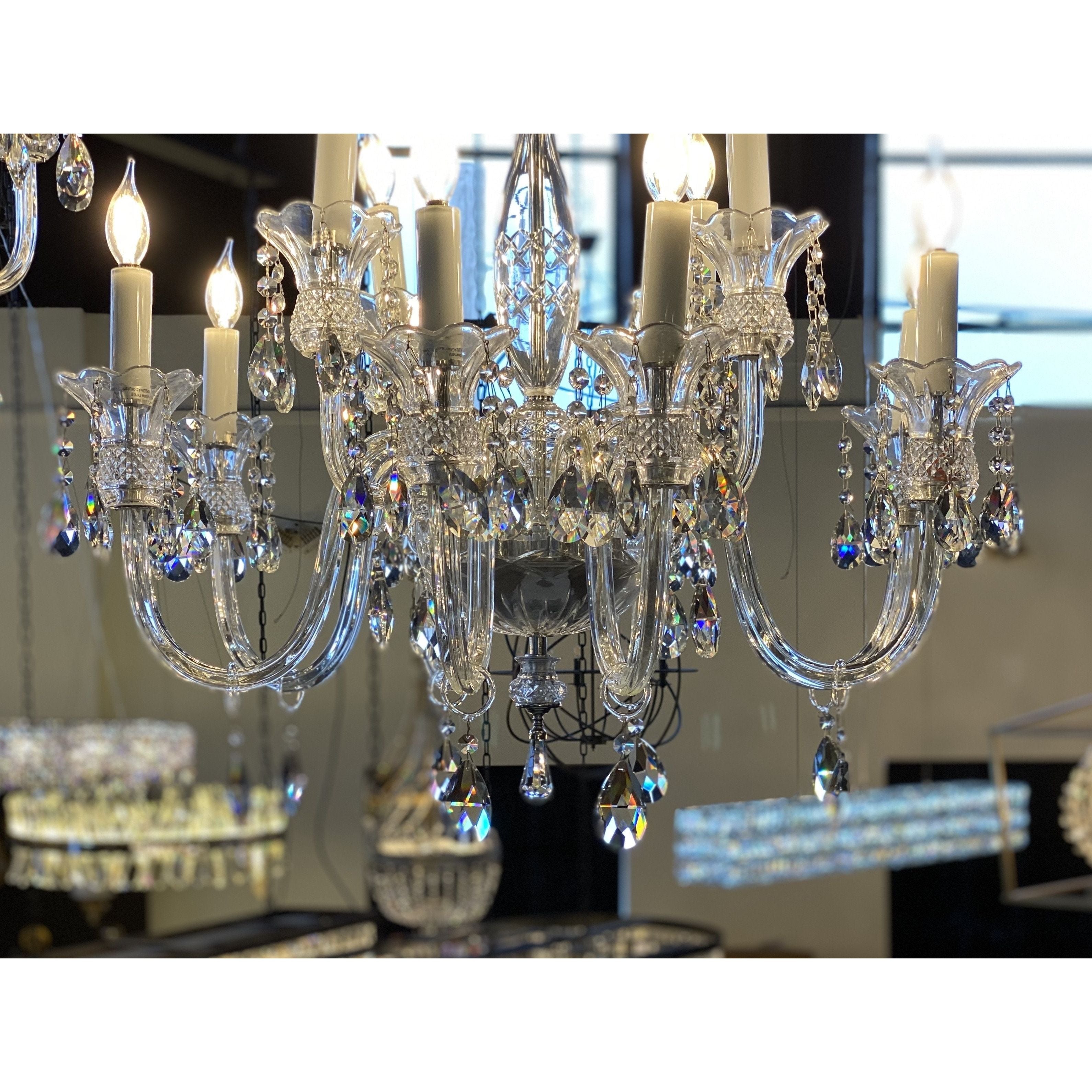 Scala 20 Light 69" Crystal Chandelier - Italian Concept