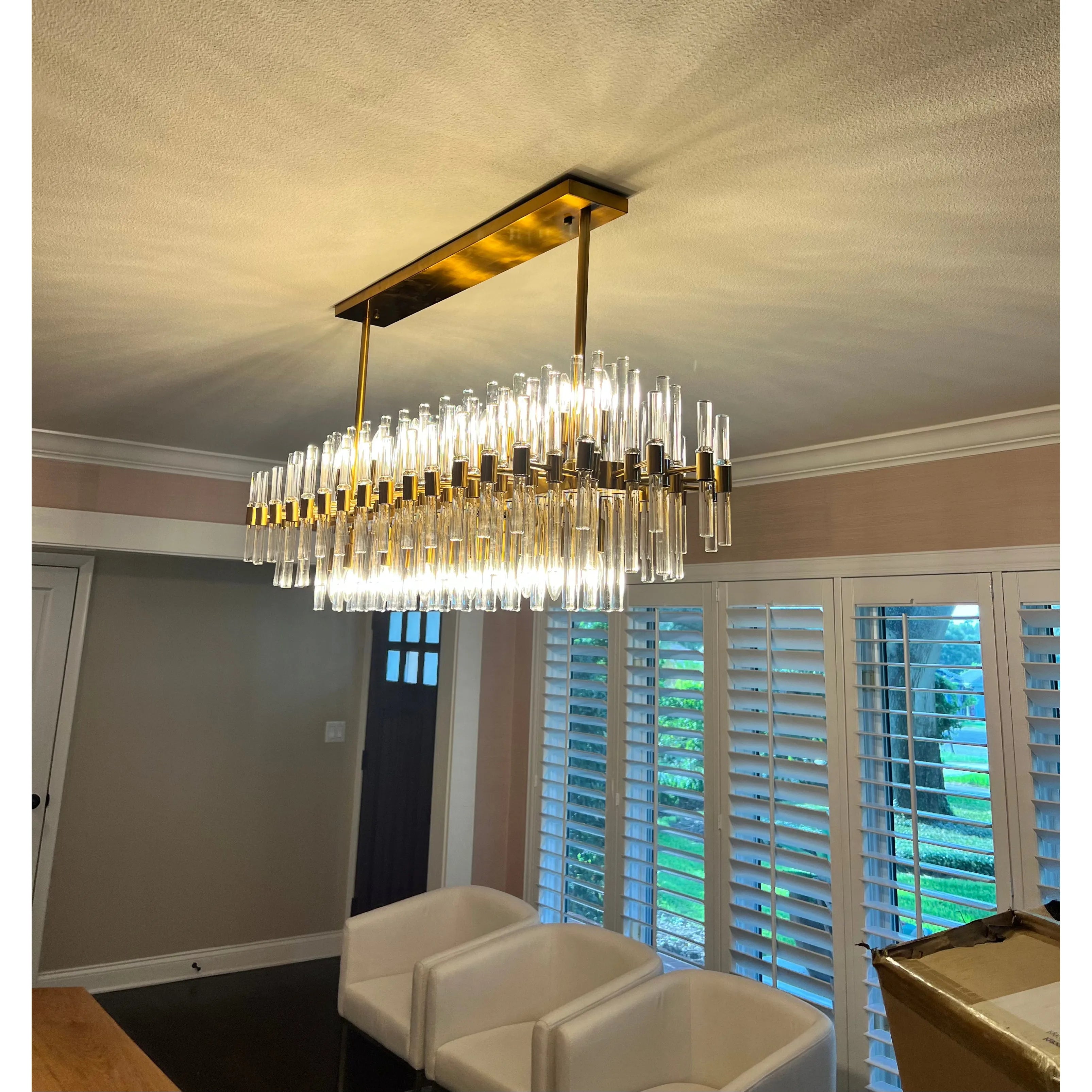 Alinar Crystal Shards Chandelier - Italian Concept -