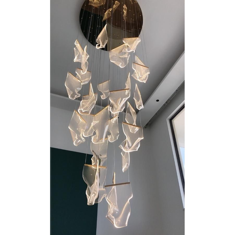 Axien Paper LED Foyer Pendant Light - Italian Concept -