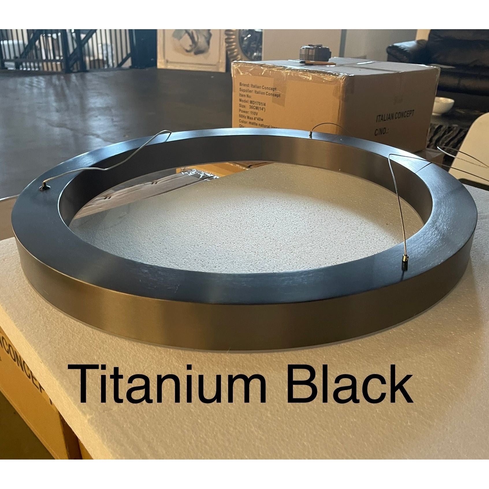 Liana Round 4-Ring Cascade LED Chandelier - Italian Concept