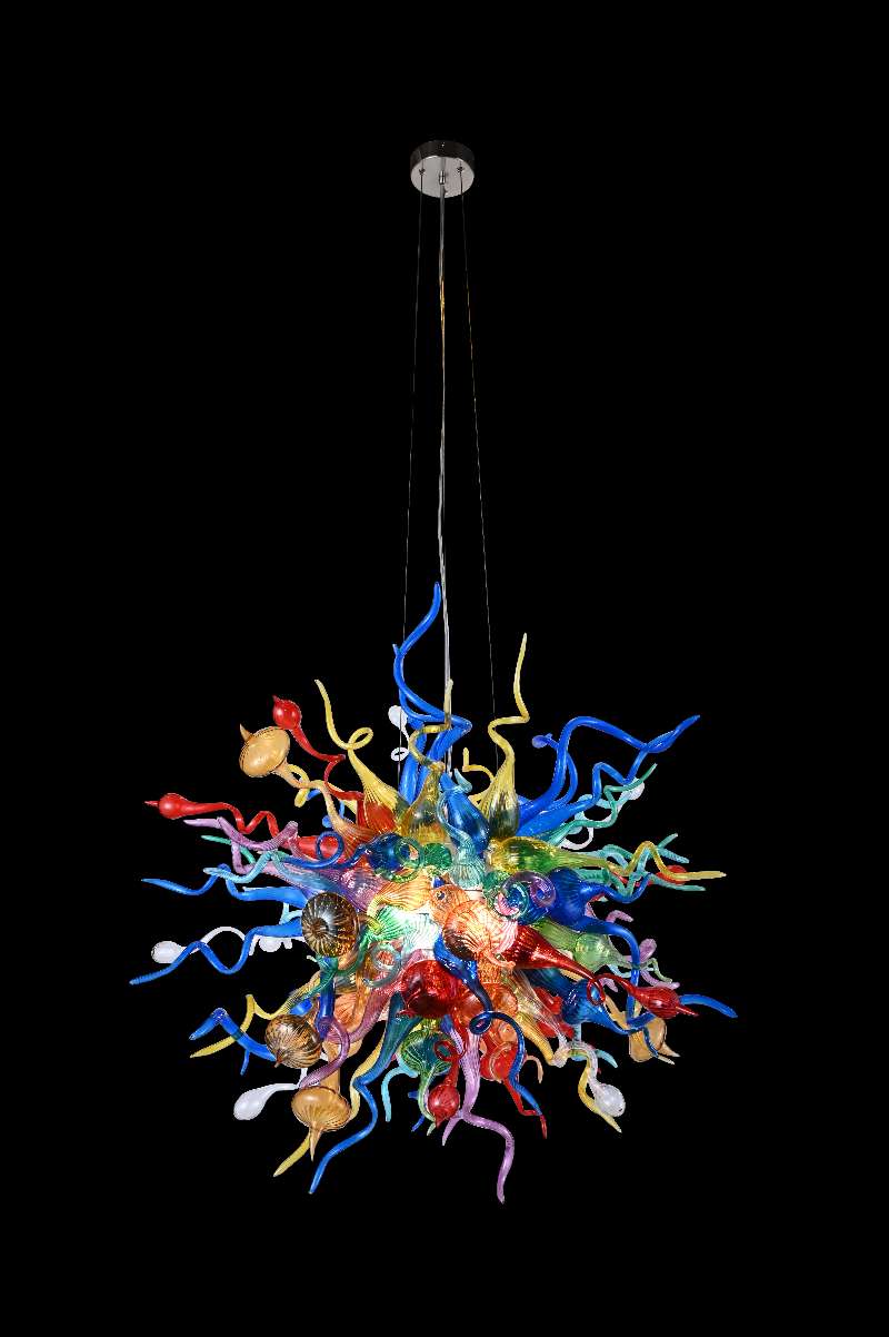 Multicolor chandelier outlet