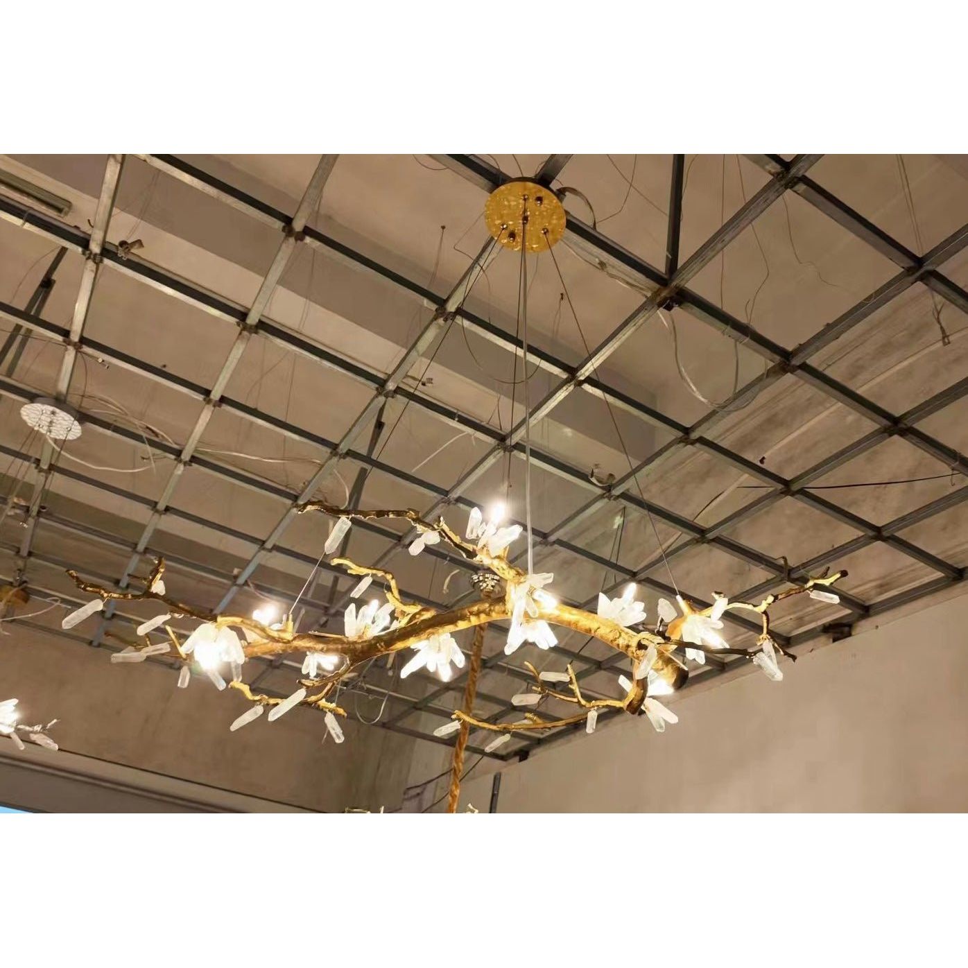 Cherry Blossom Branching Tree Chandelier - Italian Concept