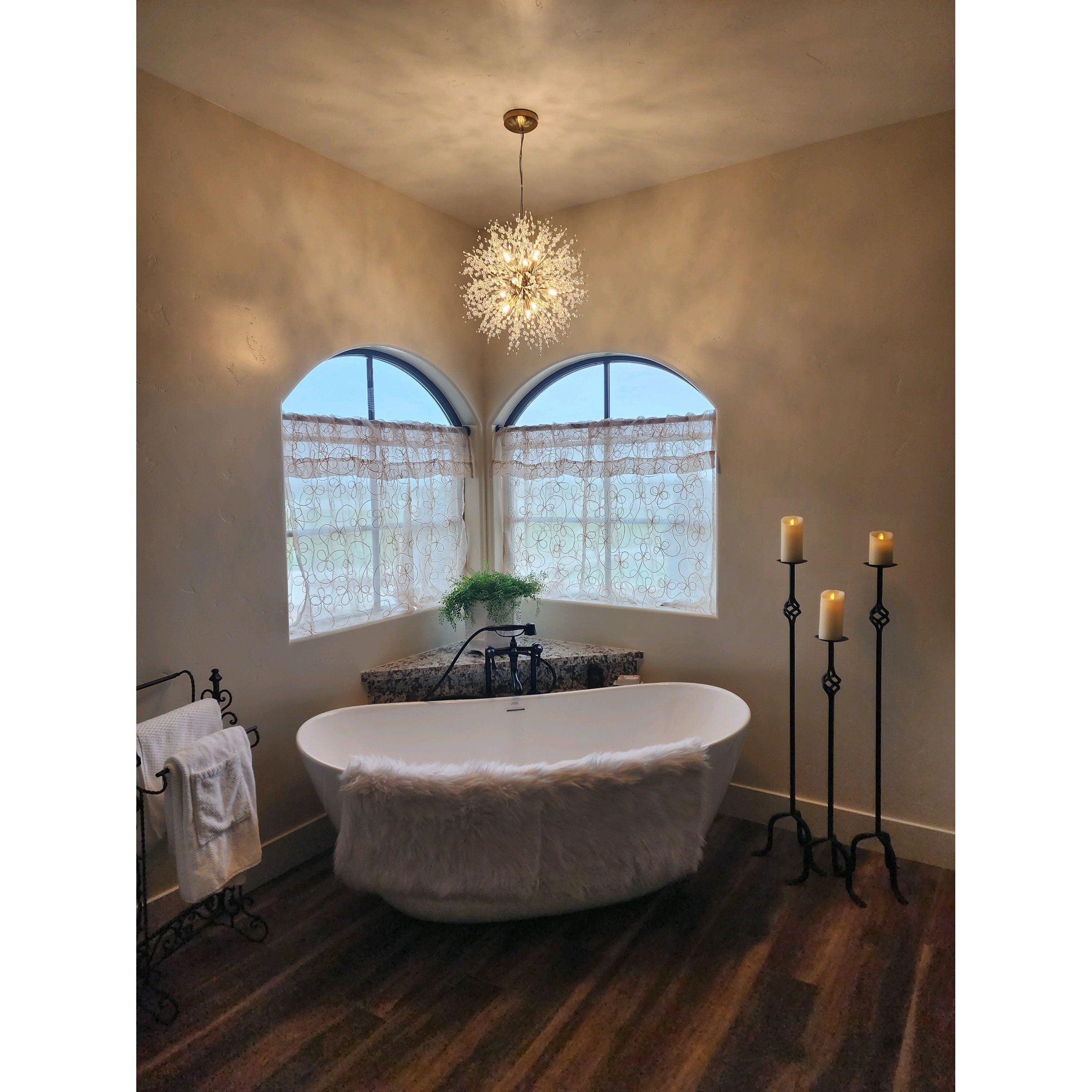 Mila Dandelion Sputnik Starburst Chandelier - Italian Concept