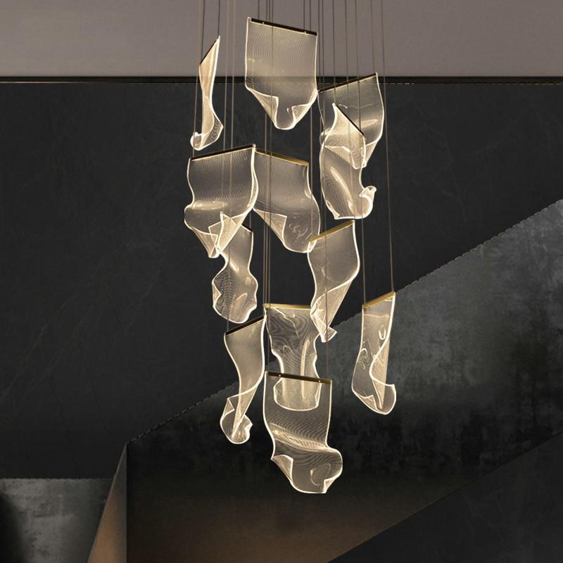 Axien Paper LED Foyer Pendant Light - Italian Concept -