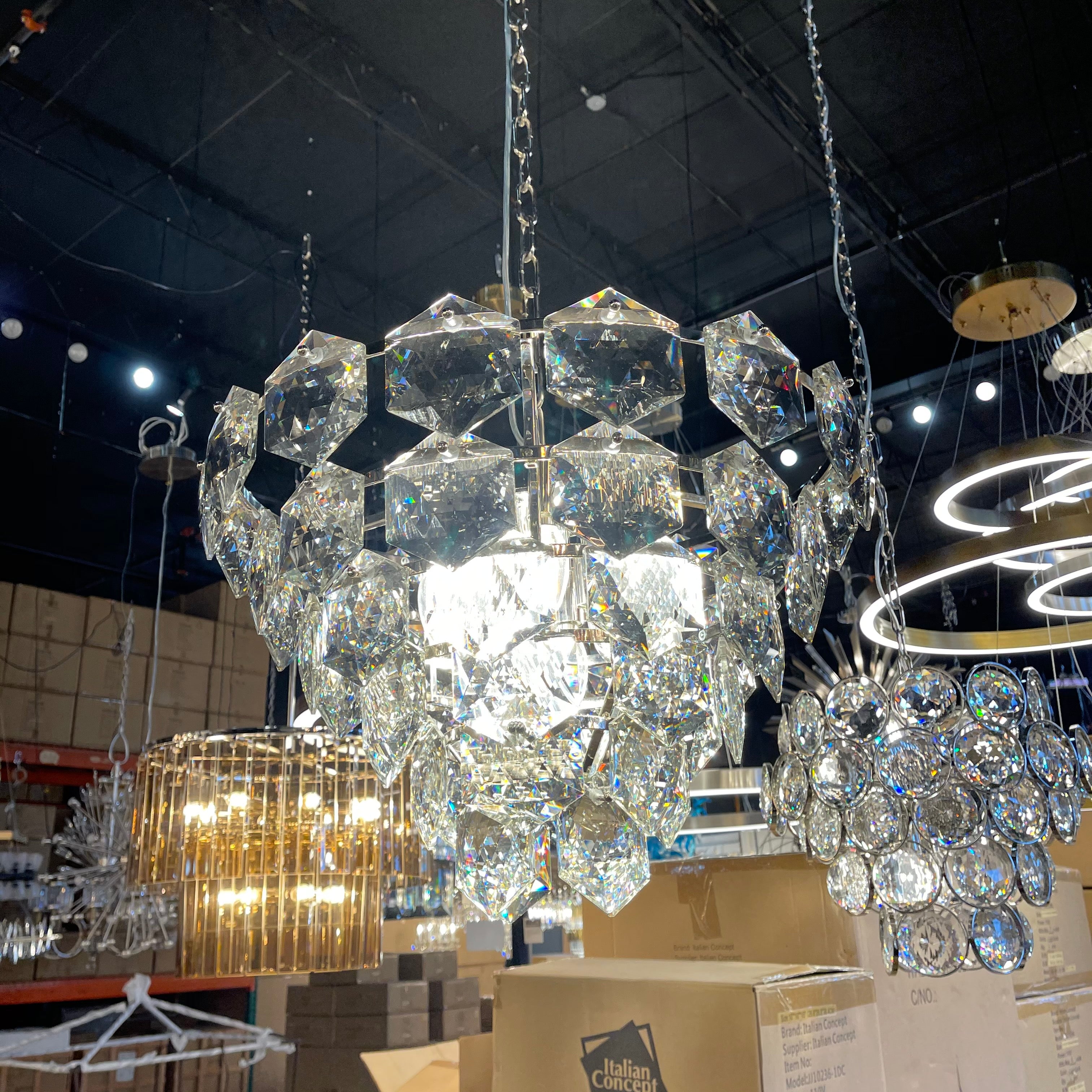Gallerie Star 5-tier Crystal Chandelier - Italian Concept