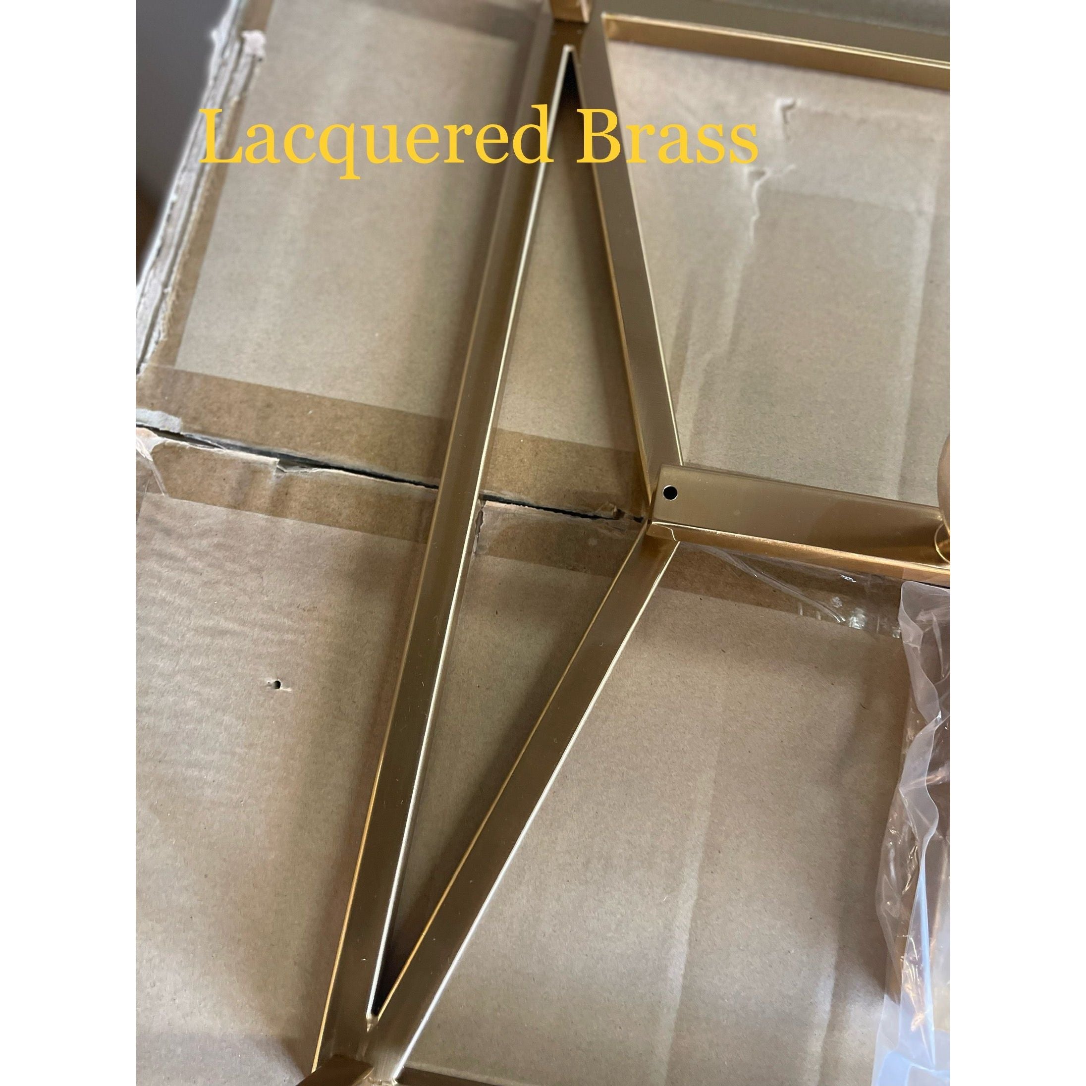 Chris Graff 4 - Light 17"W Lantern Geometric Chandelier - Italian Concept