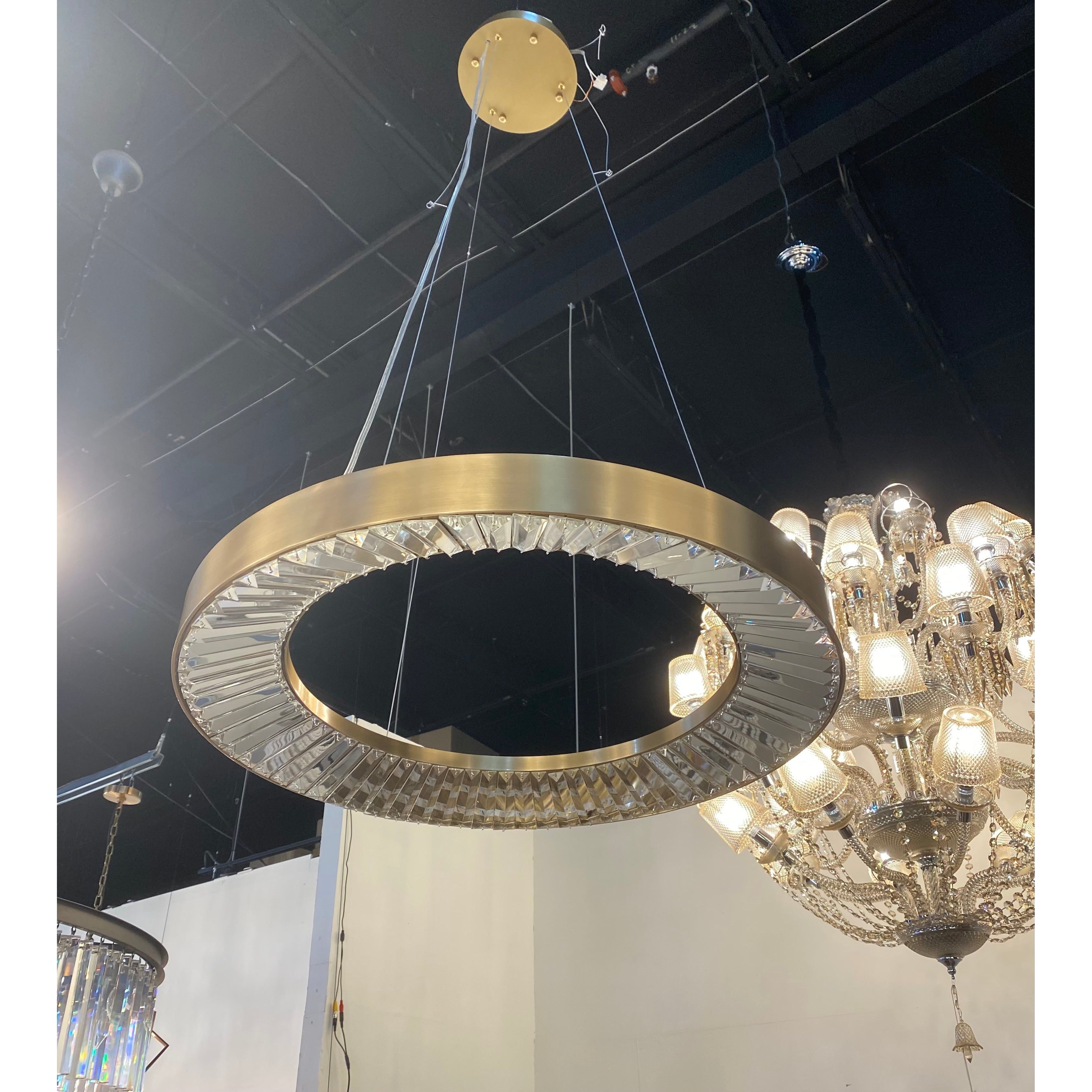 Liam Round Ring LED Chandelier - Italian Concept