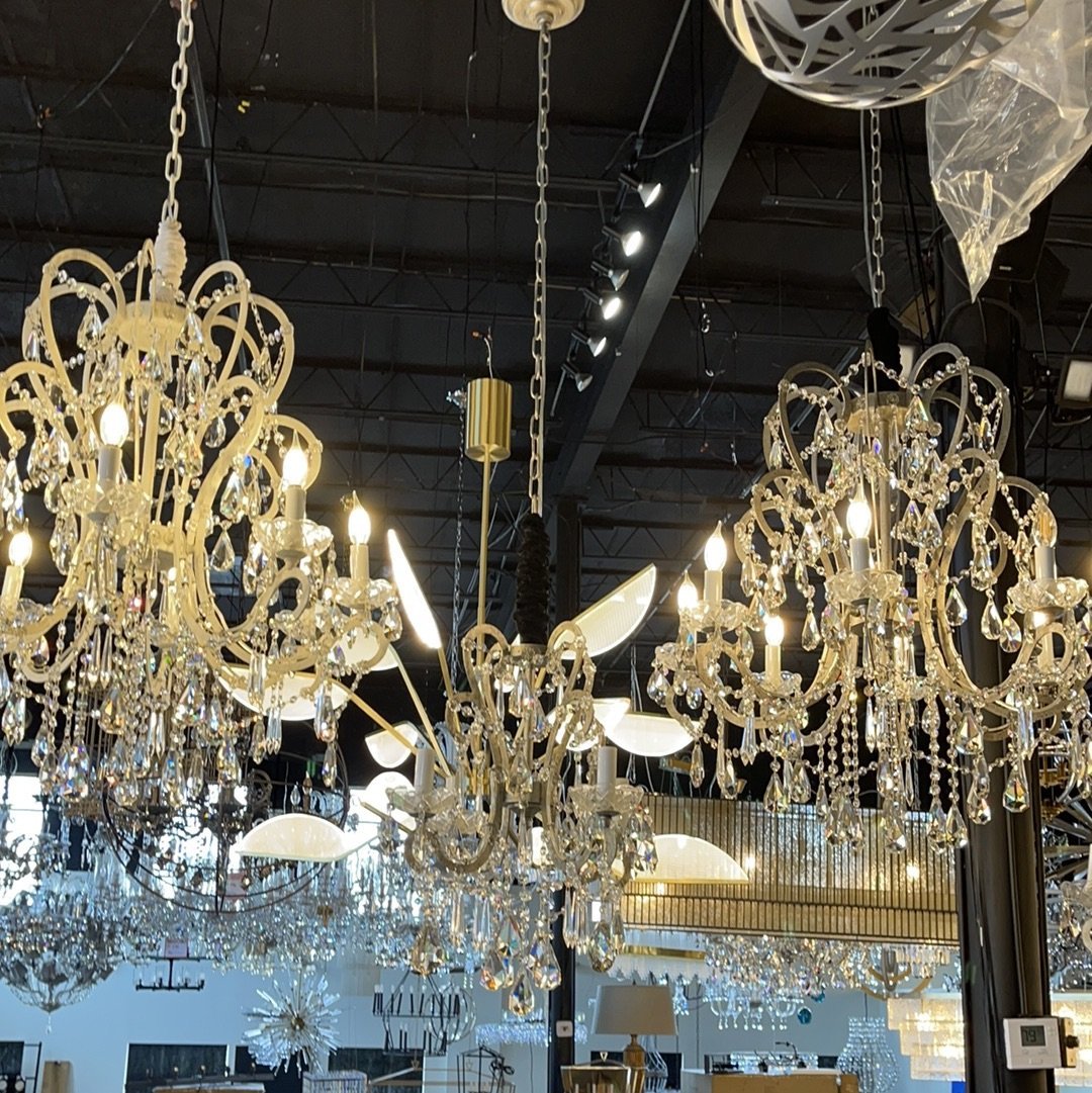 Anabelle Rococo Crystal Chandelier - Italian Concept -