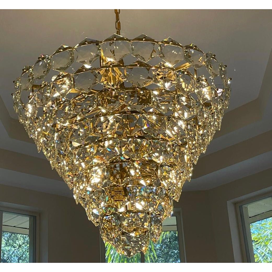 Gallerie Star 5-tier Crystal Chandelier - Italian Concept