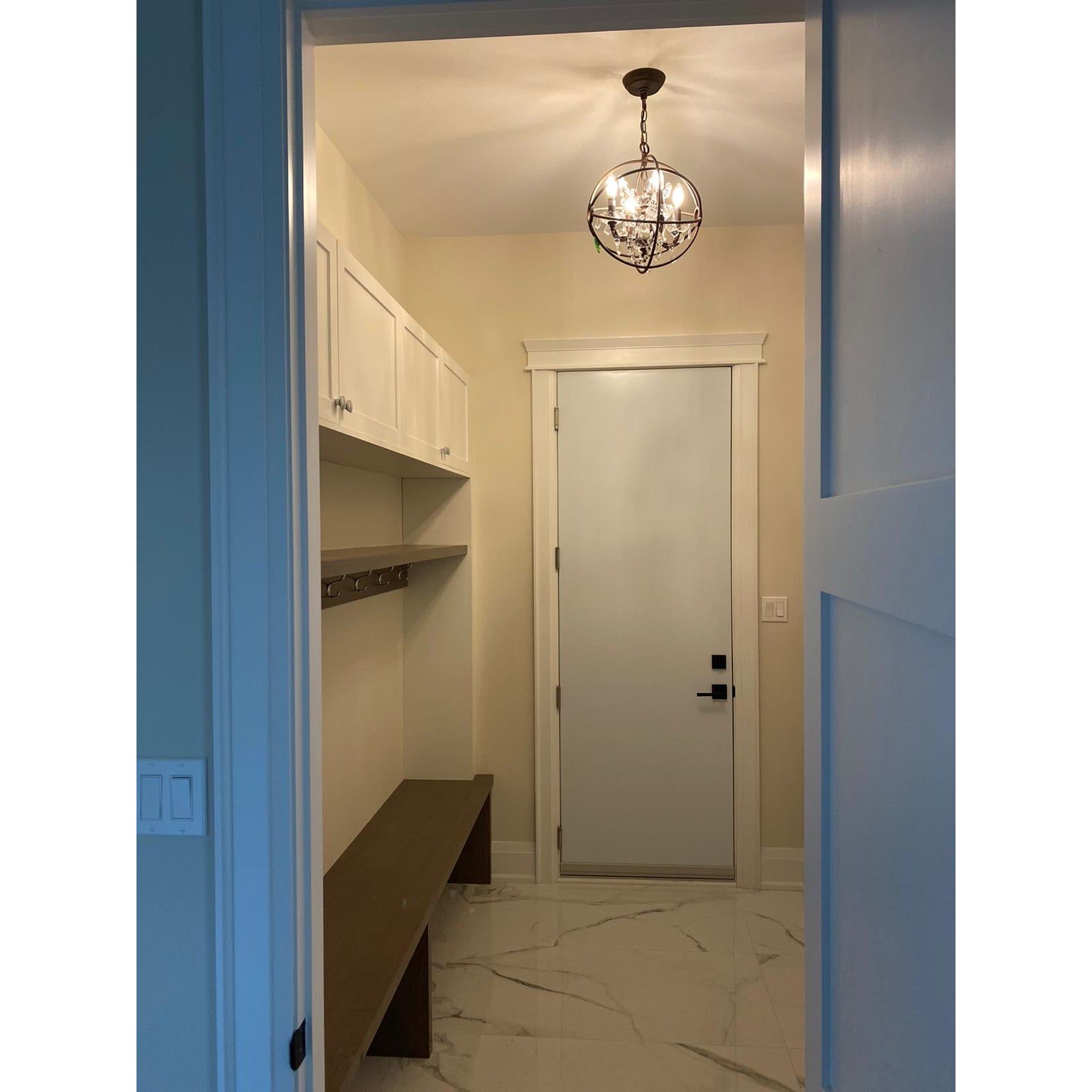 MN Iron Orb Crystal Pendant Light - Italian Concept