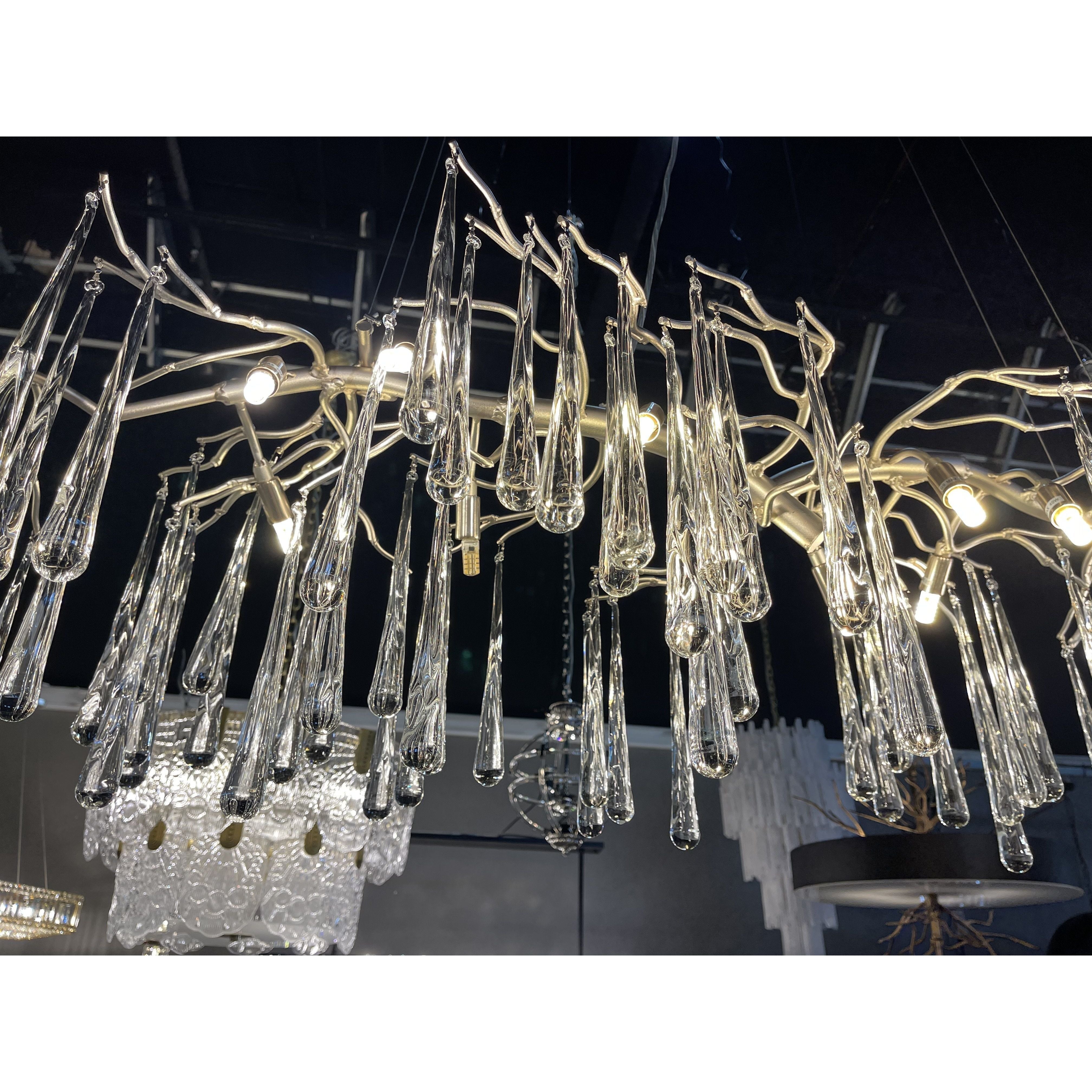 Lukas Linear Organic Branching Chandelier - Italian Concept