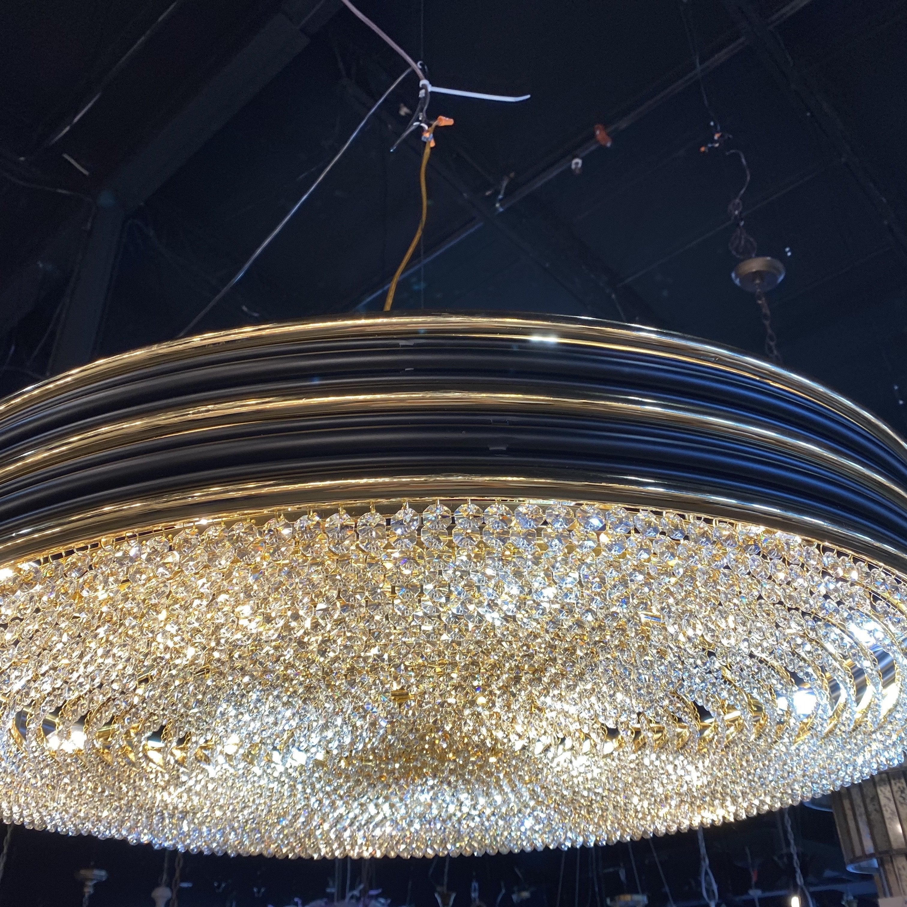 Valentina Round Crystal Chandelier - Italian Concept