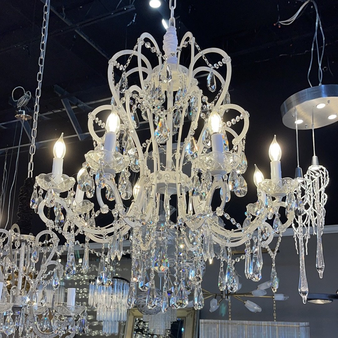 Anabelle Rococo Crystal Chandelier - Italian Concept -
