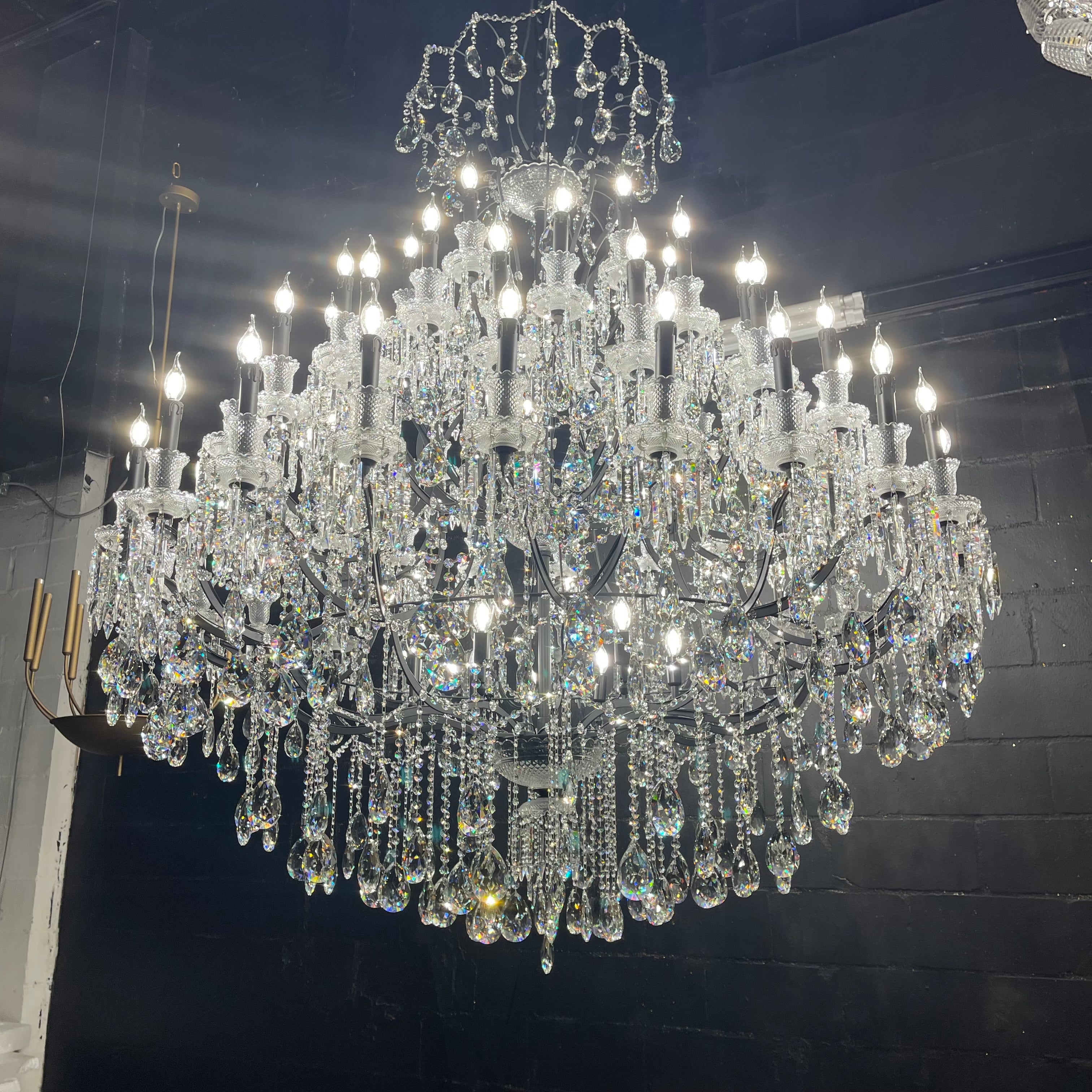 66L Rococo Foyer Classic Crystal Chandelier - Italian Concept -