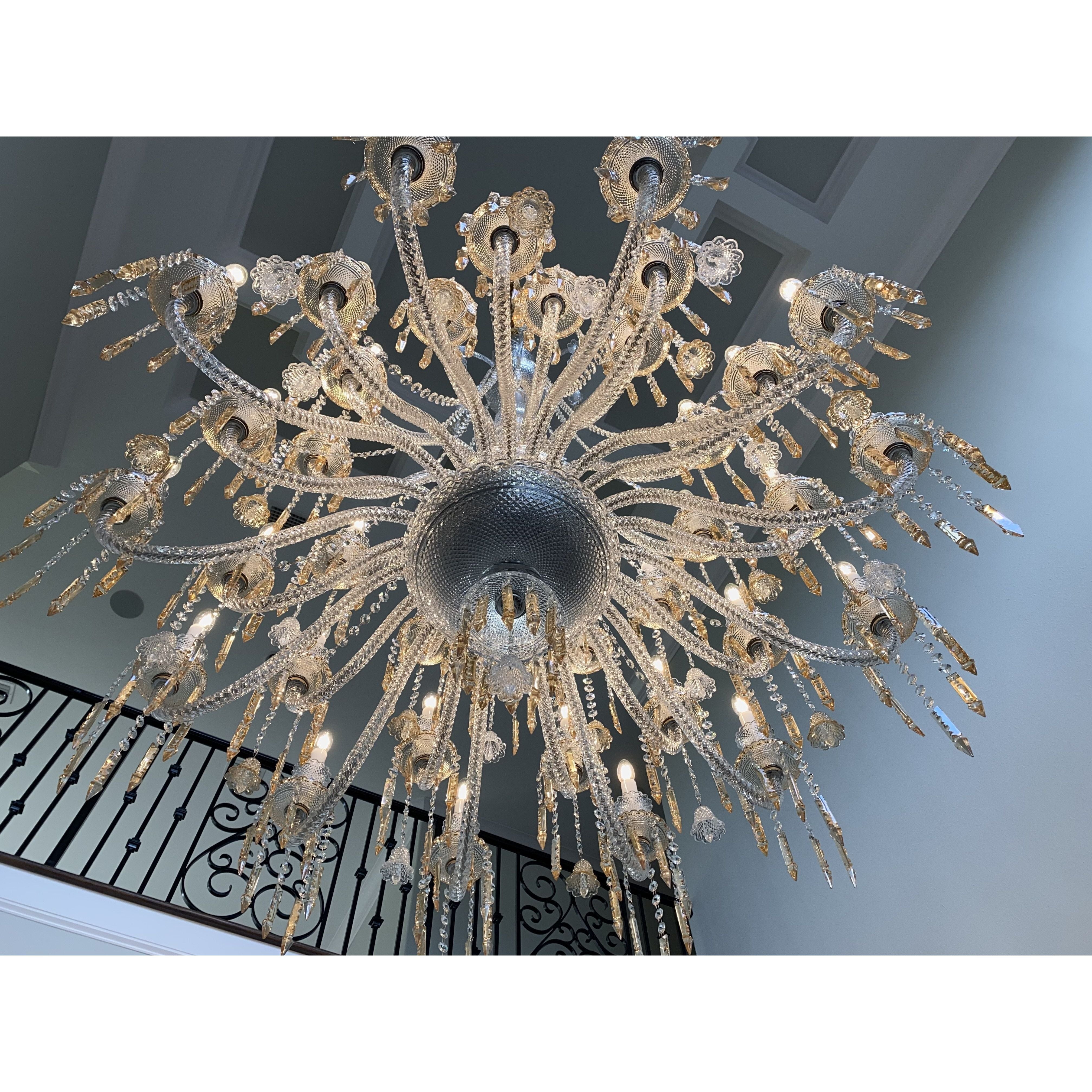 36 Light Antoinette Crystal Chandelier - Italian Concept -