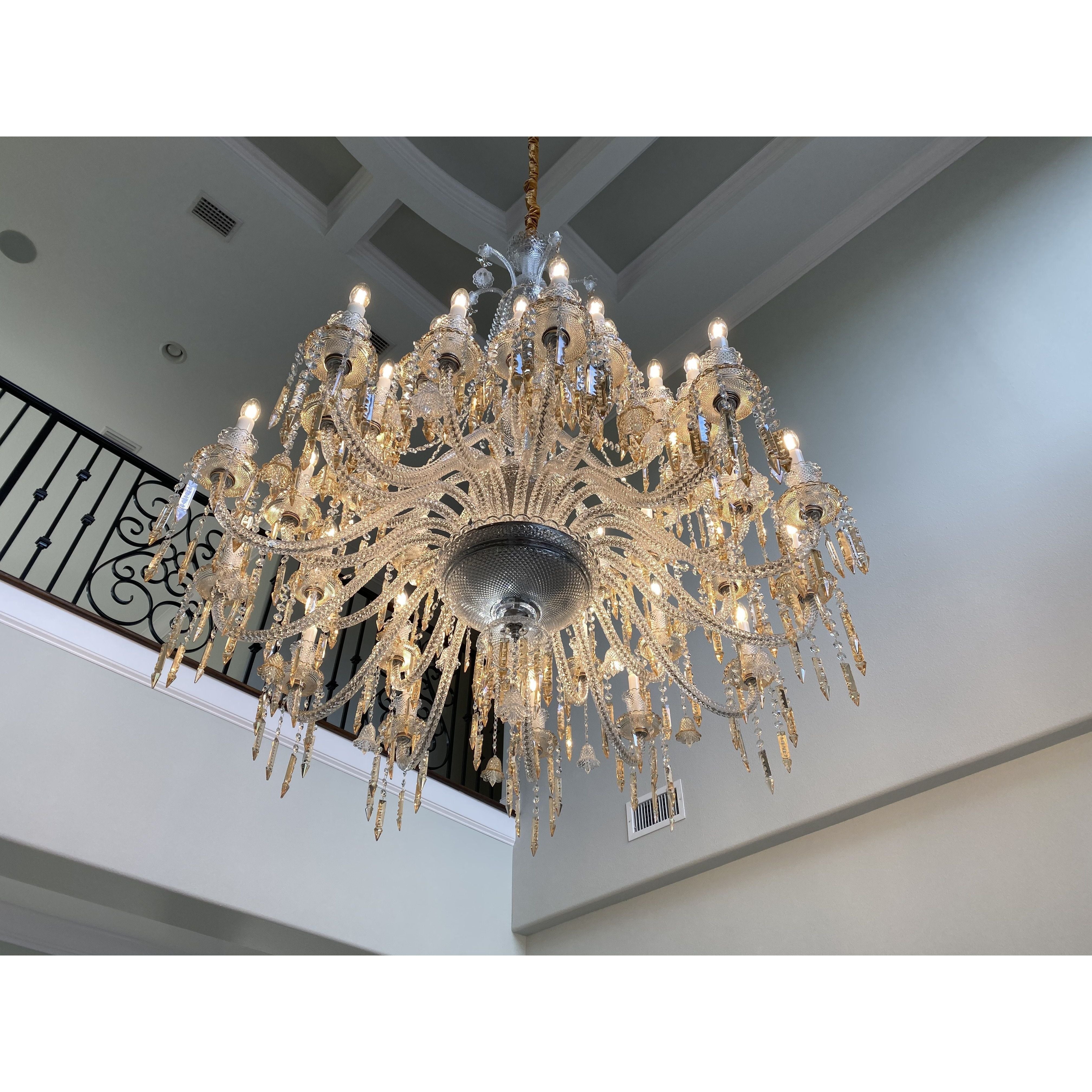 36 Light Antoinette Crystal Chandelier - Italian Concept -
