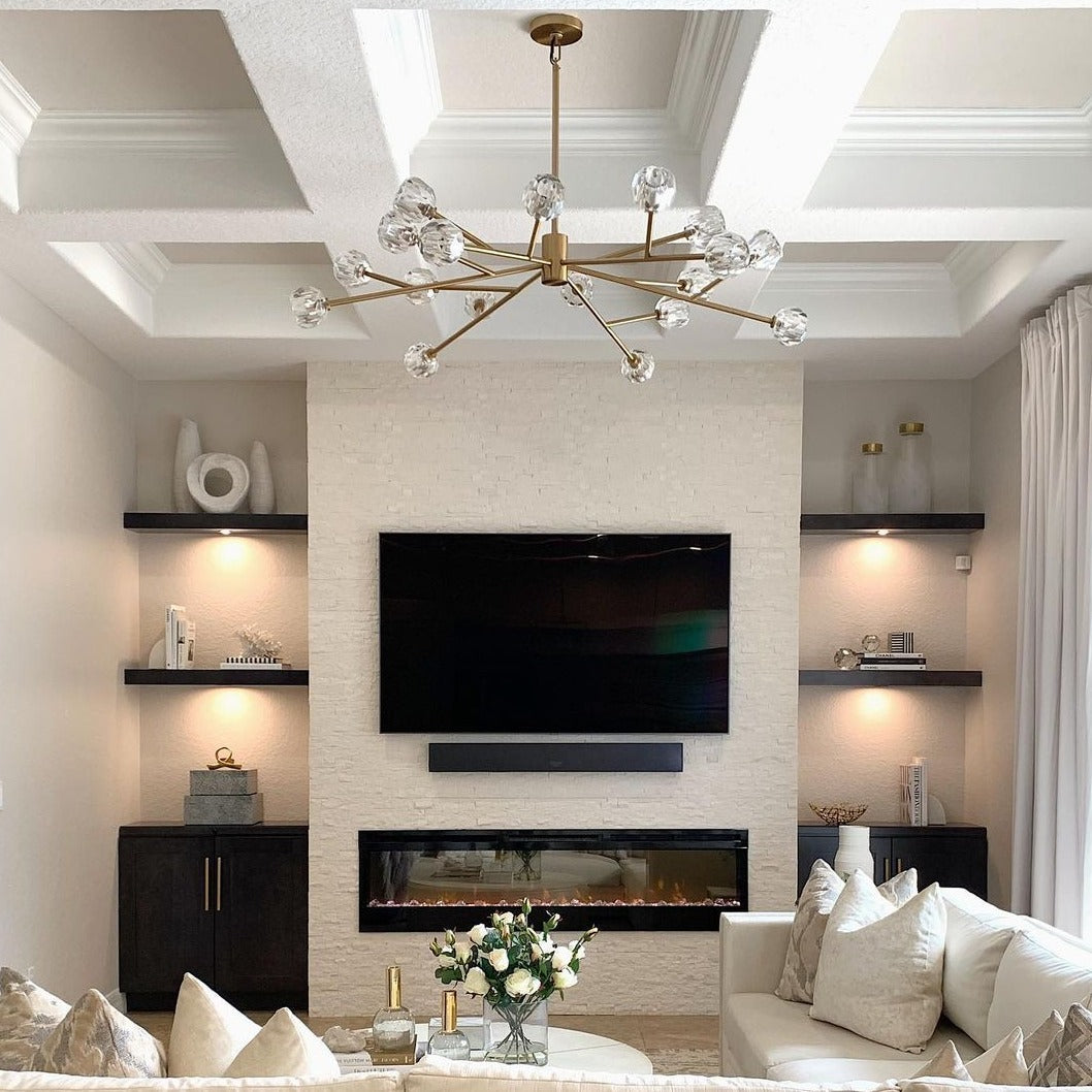Blu Dior Branching Crystal Chandelier - Italian Concept -