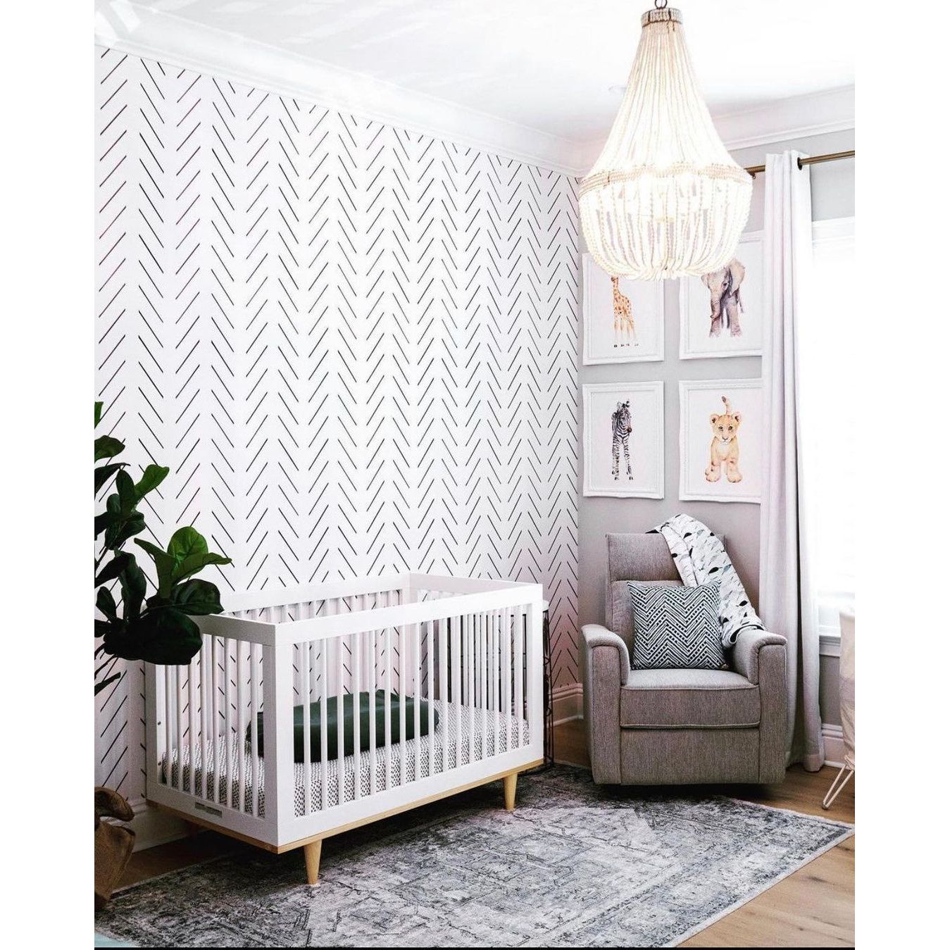 Atelier Wood Beaded Chandelier - Italian Concept -