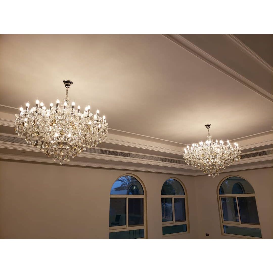 Allumage Wide Classic Crystal Chandelier MD6141 - Italian Concept -