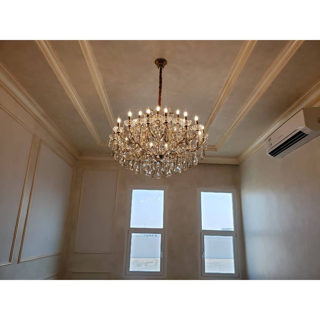 Allumage Wide Classic Crystal Chandelier MD6141 - Italian Concept -