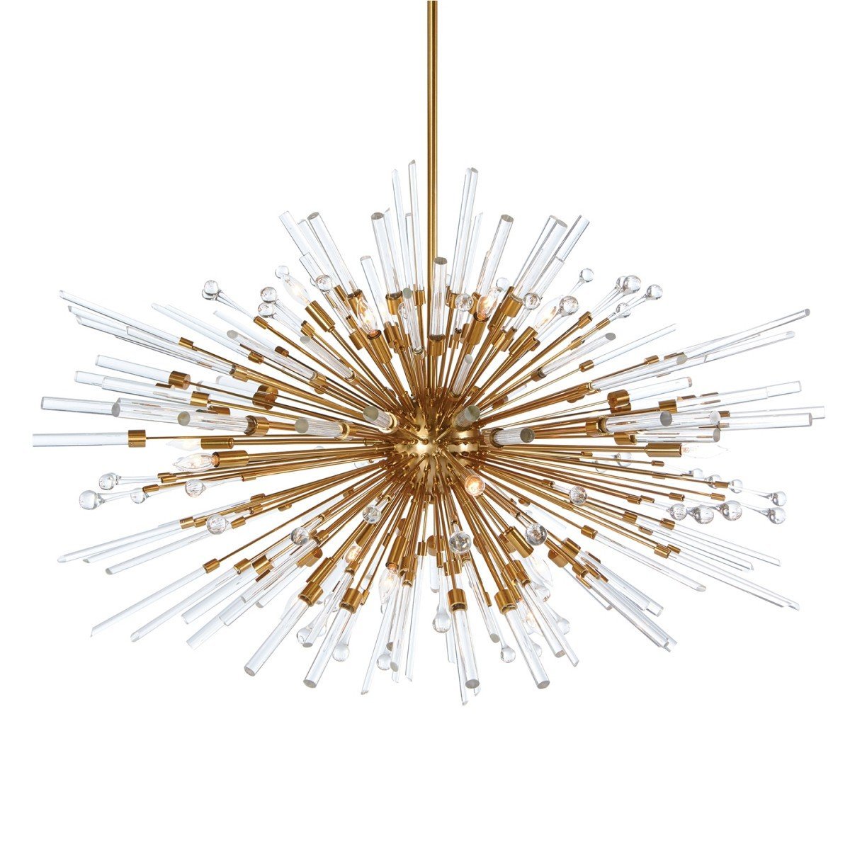 Aisar Sputnik Stardust Starburst Chandelier - Italian Concept - Finish