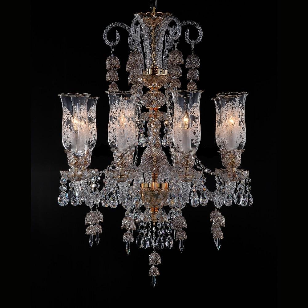 8 Light Garnier Marbella Gold Bohemian Chandelier - Italian Concept -