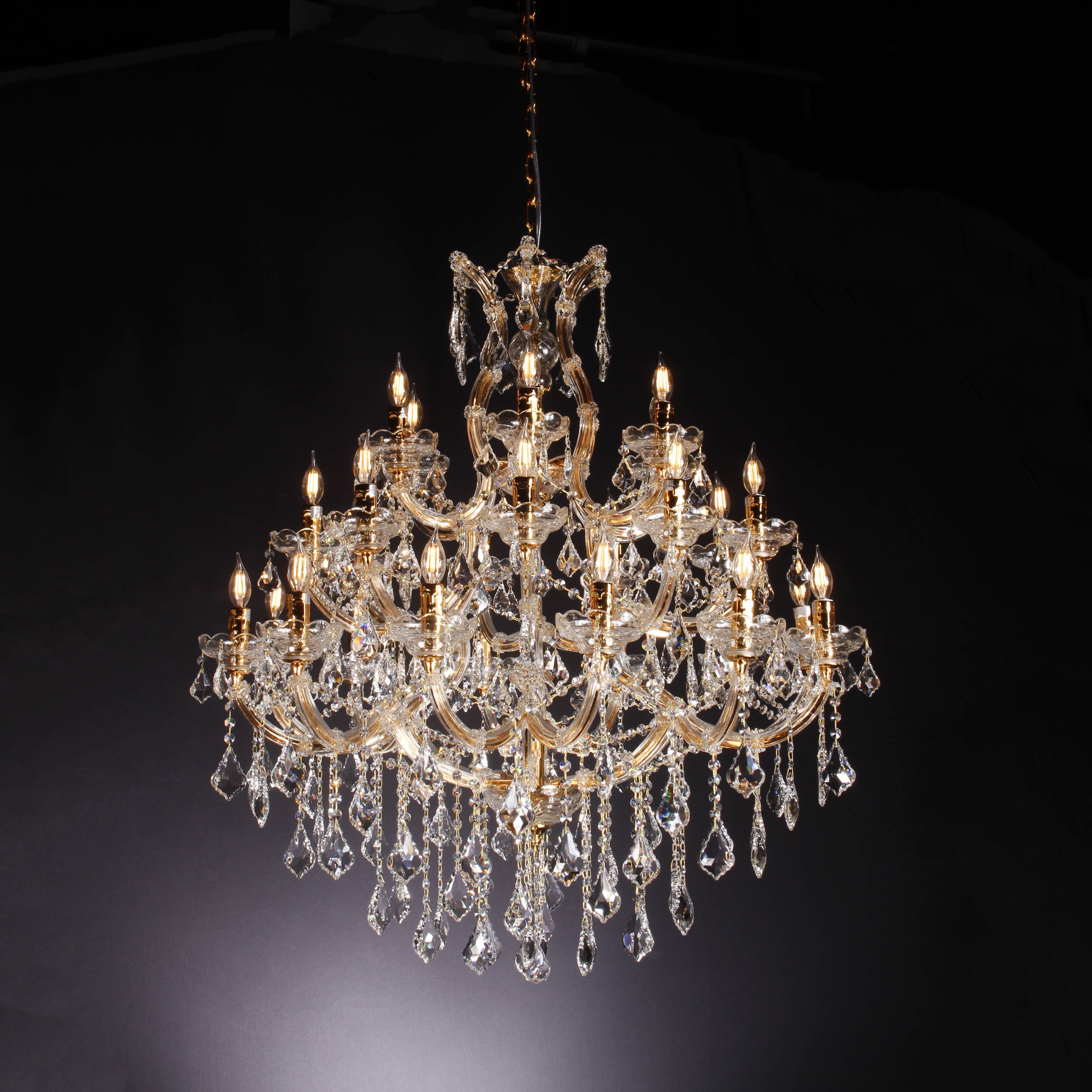 28 Light Maria Theresa Crystal Chandelier - Italian Concept