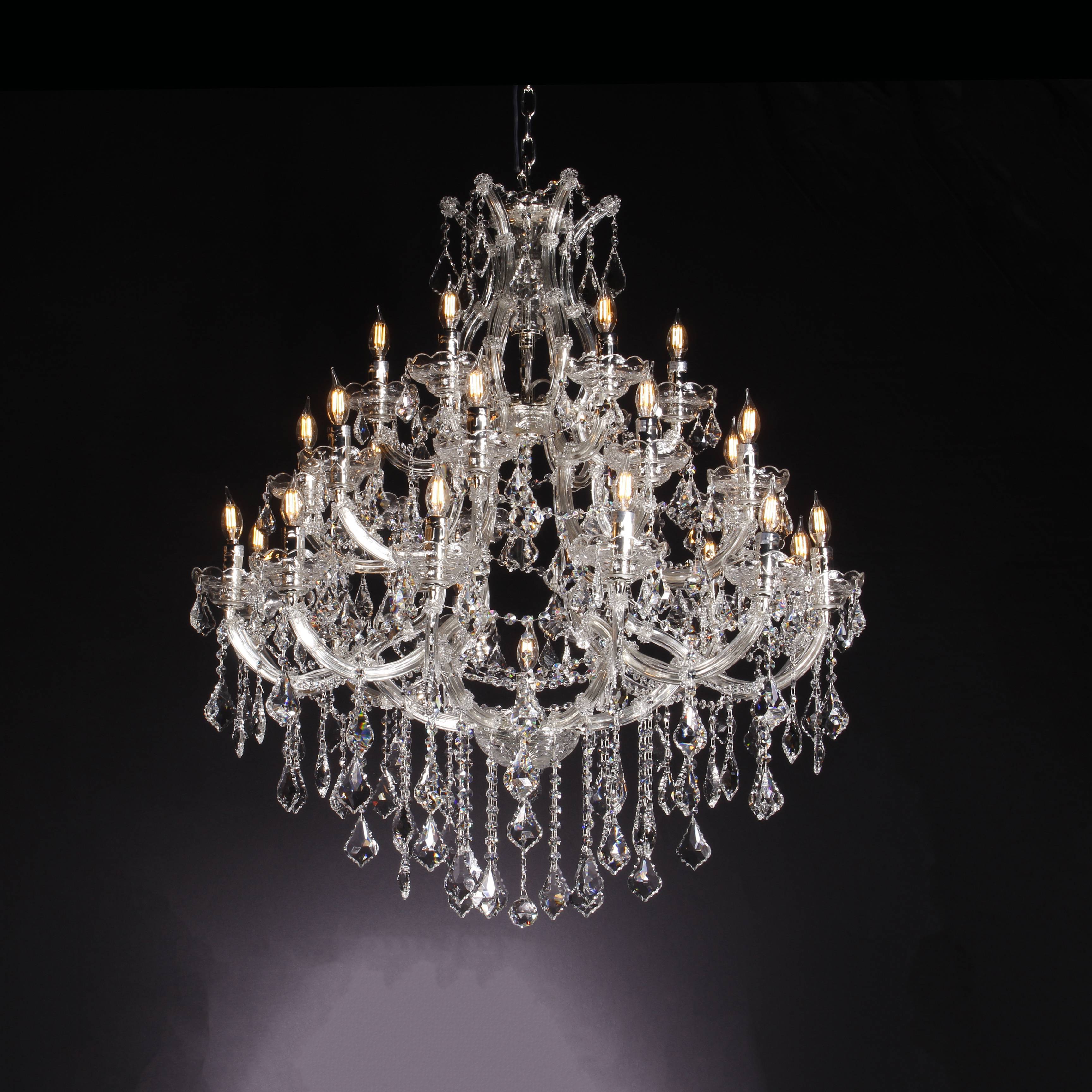28 Light Maria Theresa Crystal Chandelier - Italian Concept