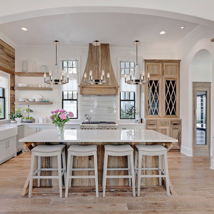 Mini 13"W Wheel Barrel Round Pendant Light - Italian Concept