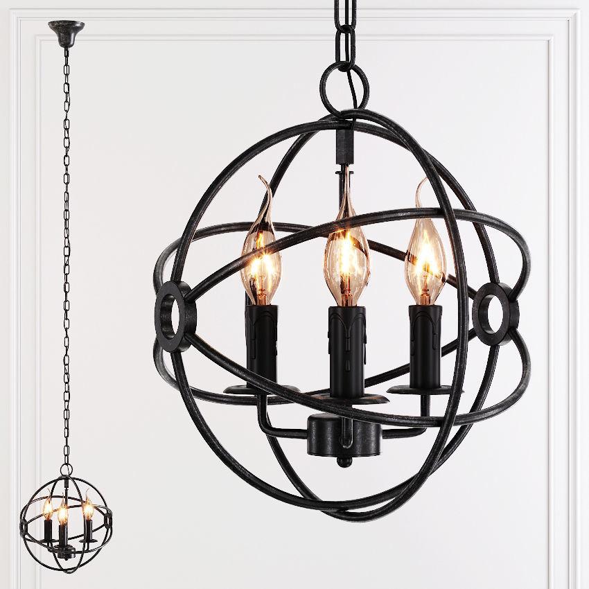 MN Iron Orb Pendant Light - Italian Concept