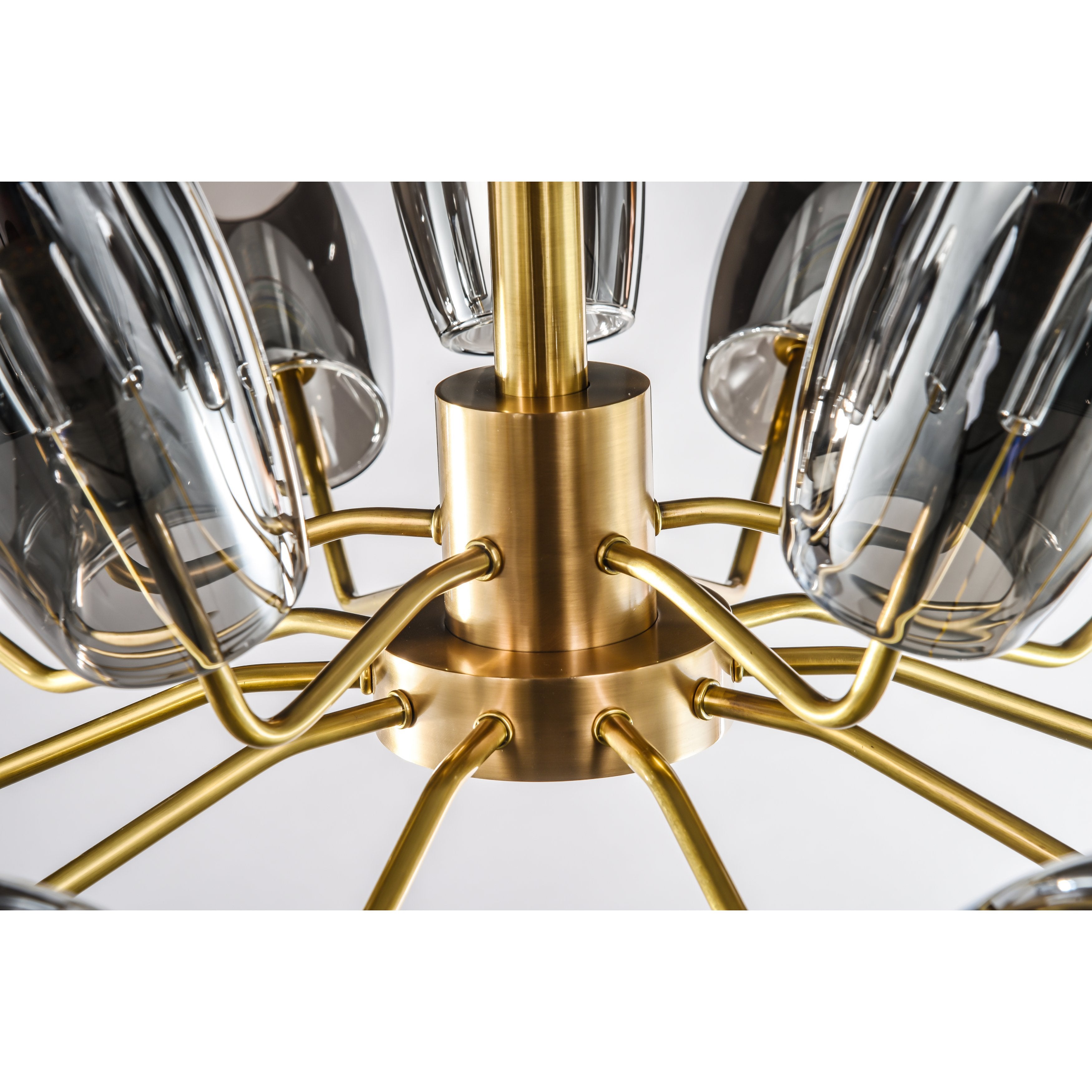 Amira Branching Glass Globe Chandelier - Italian Concept -