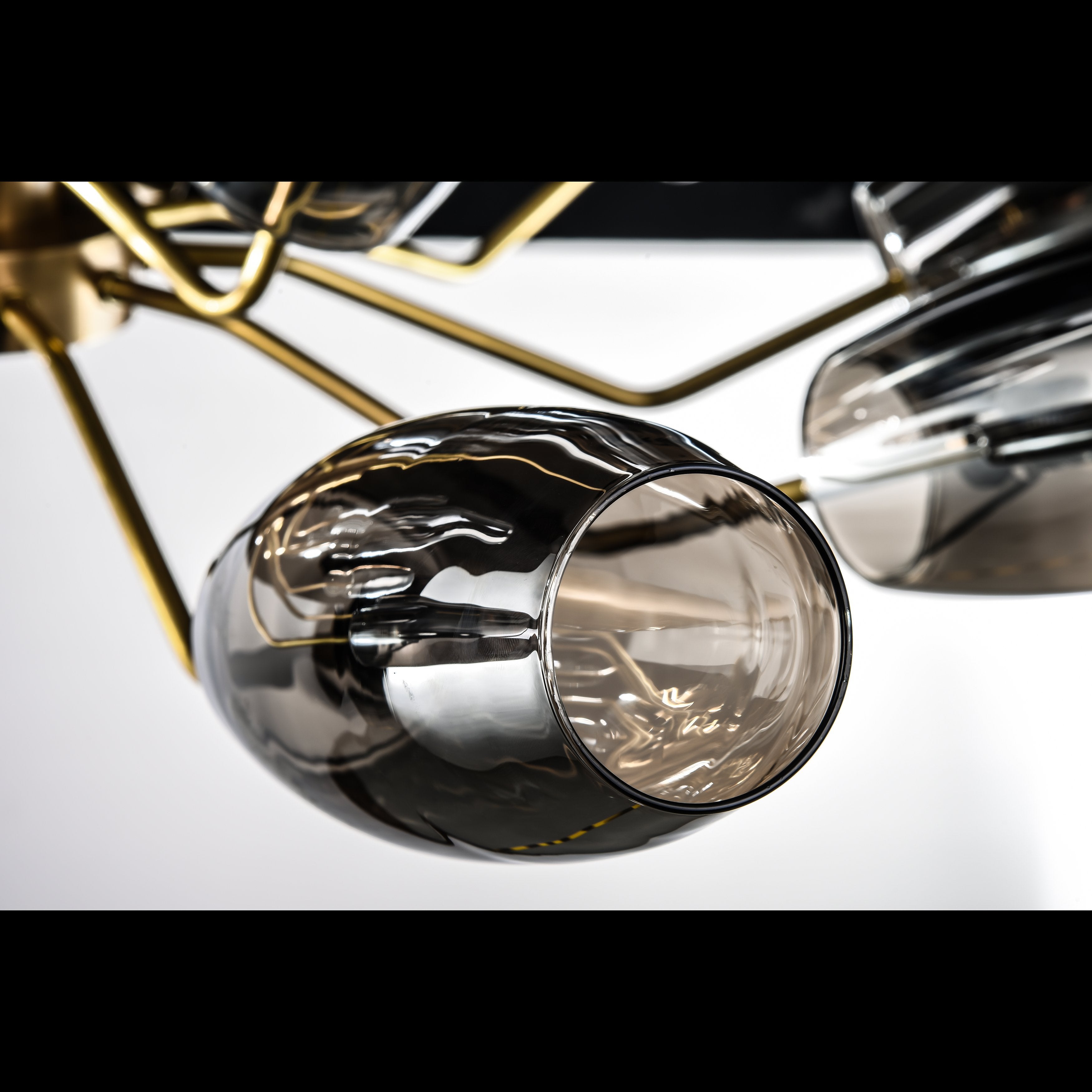 Amira Branching Glass Globe Chandelier - Italian Concept -