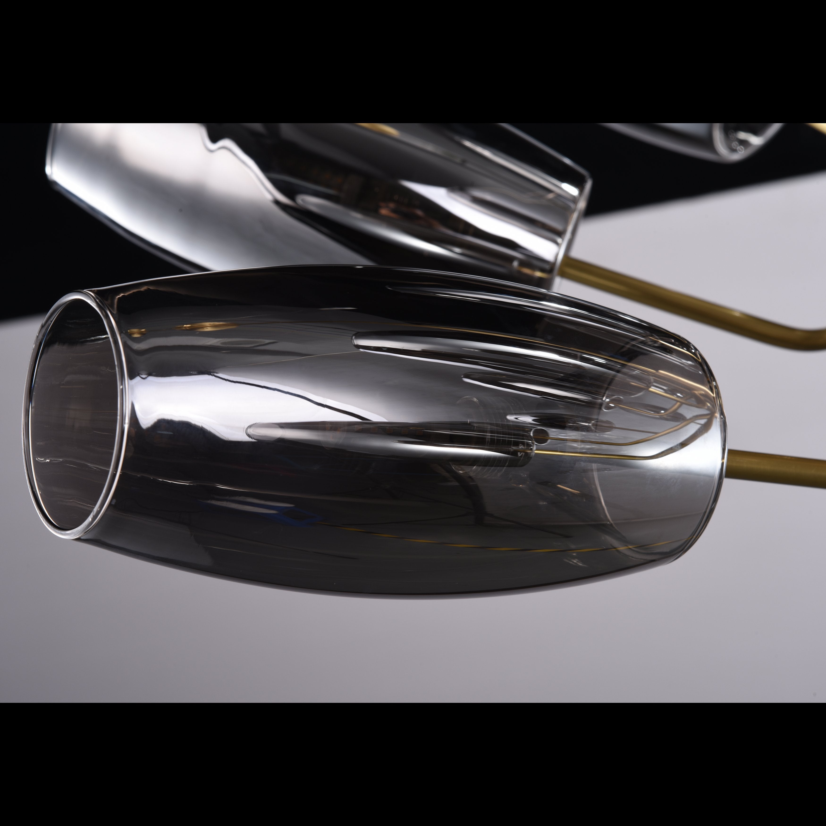 Amira Spiral Branching Glass Globe Chandelier - Italian Concept -