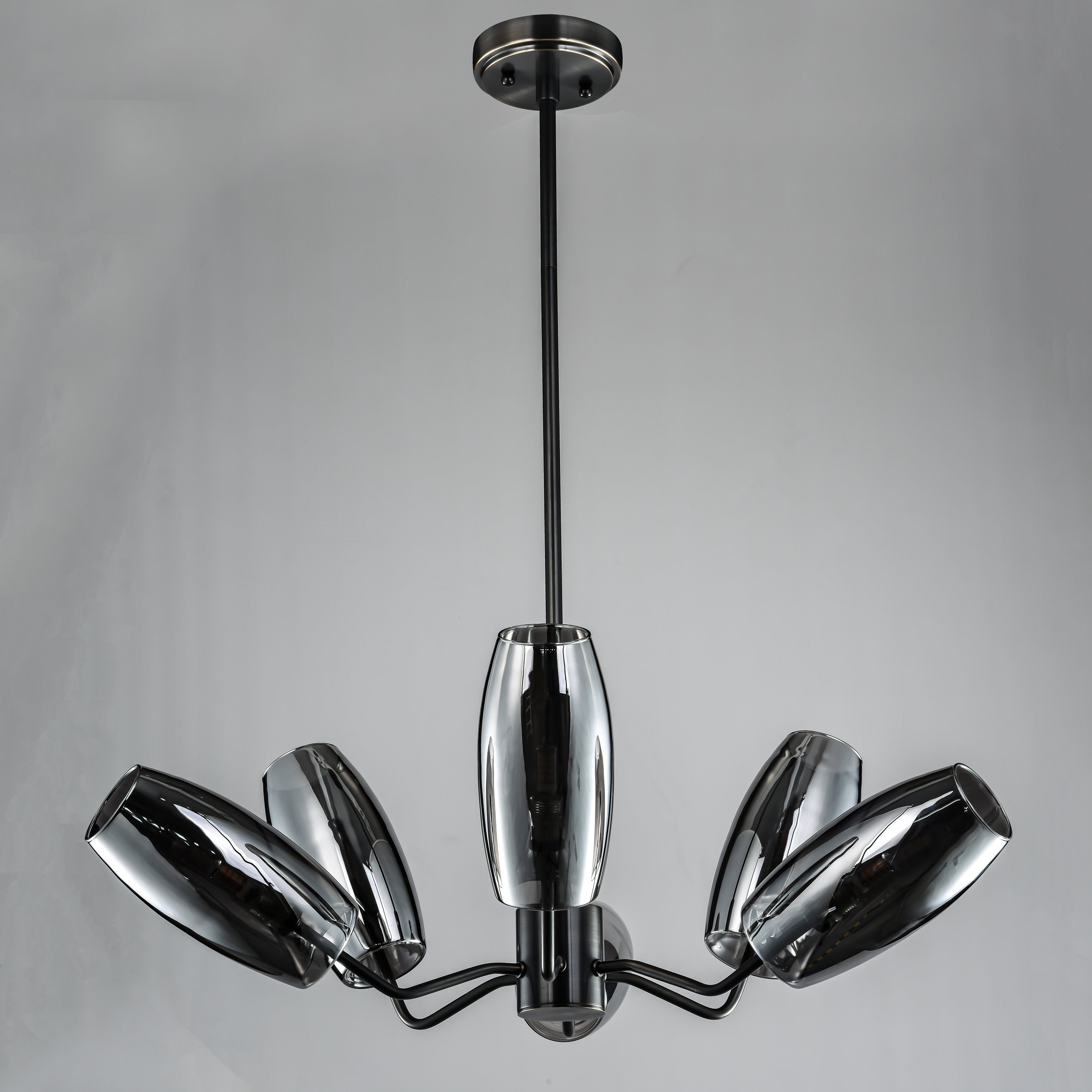 Amira Branching Glass Globe Chandelier - Italian Concept -