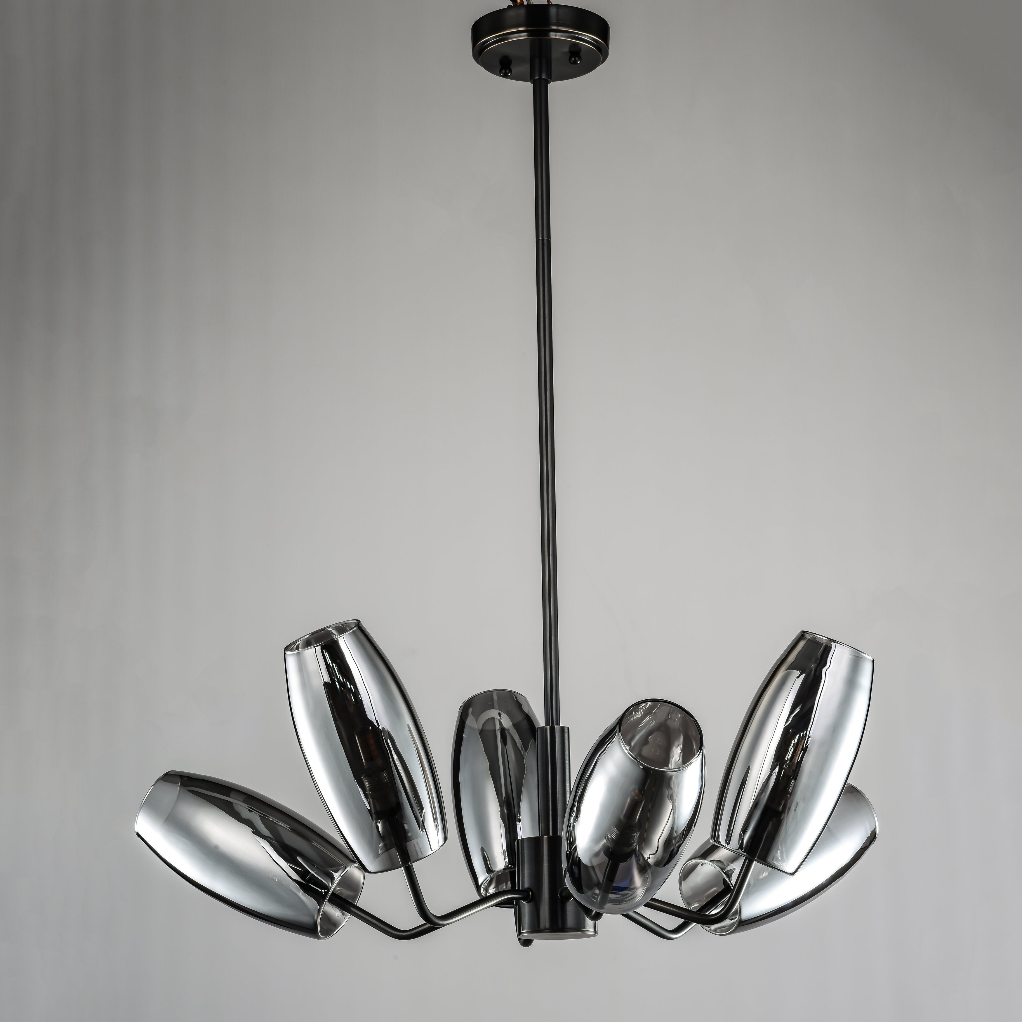 Amira Branching Glass Globe Chandelier - Italian Concept -