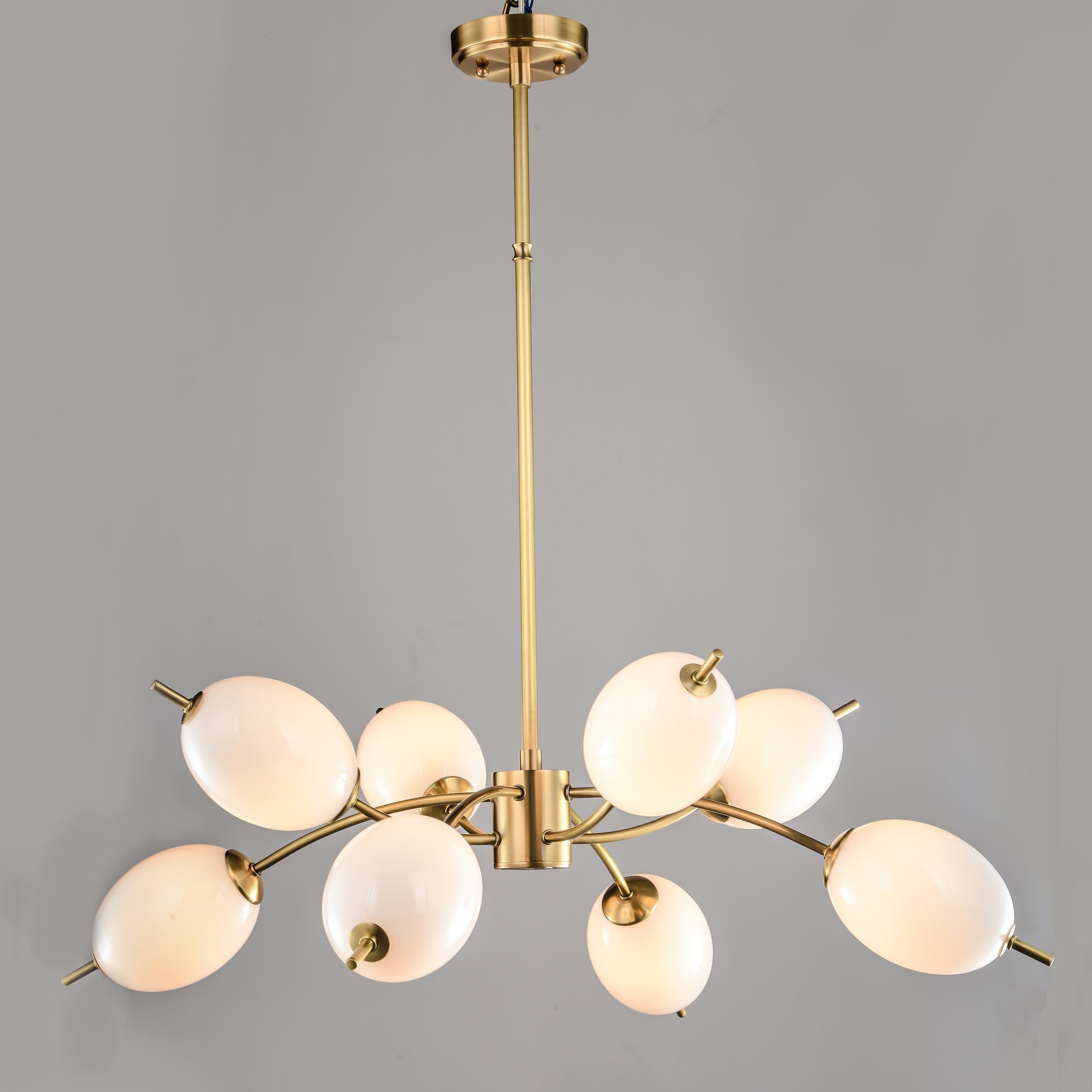 Anthony Branching Glass Globe Chandelier - Italian Concept -
